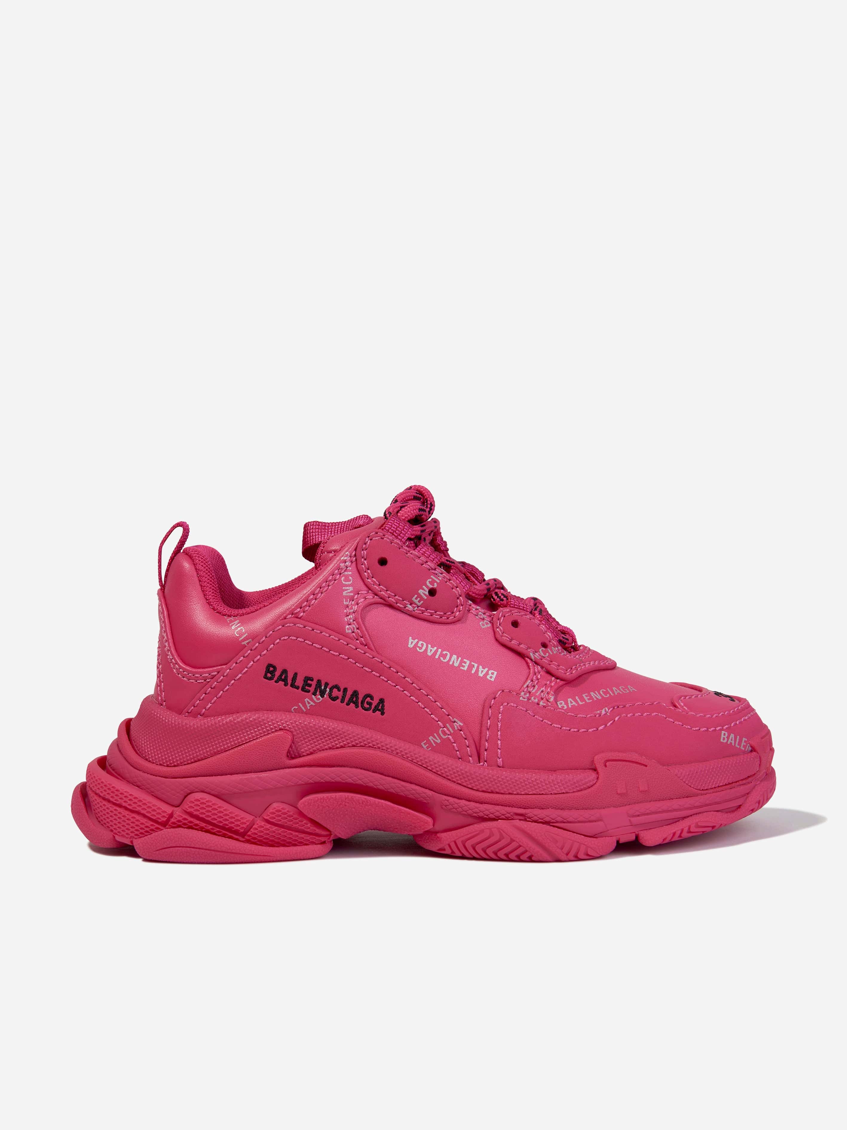 Balenciaga triple s sales full pink