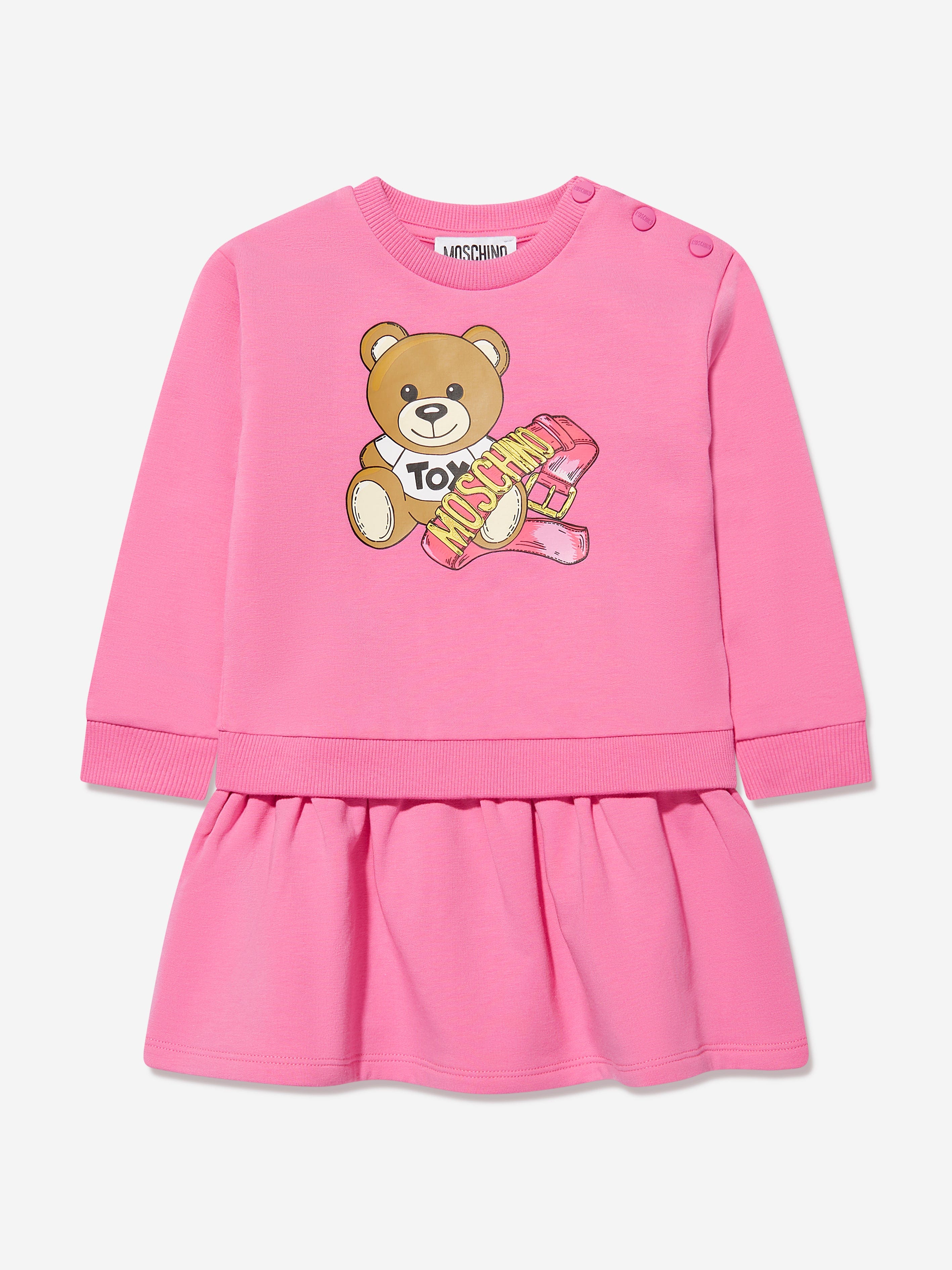 Baby girl deals moschino dress sale