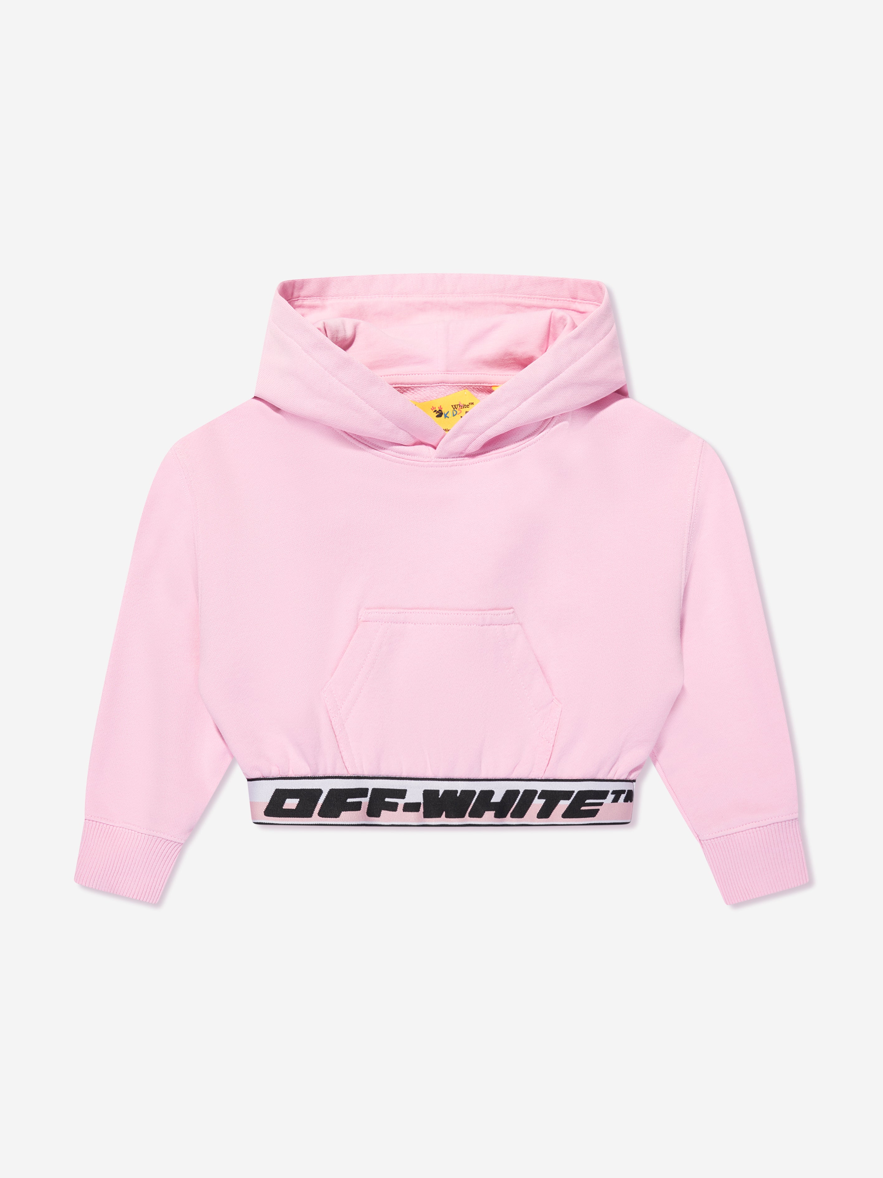 OFF-WHITE KIDS hoodie Pink for girls
