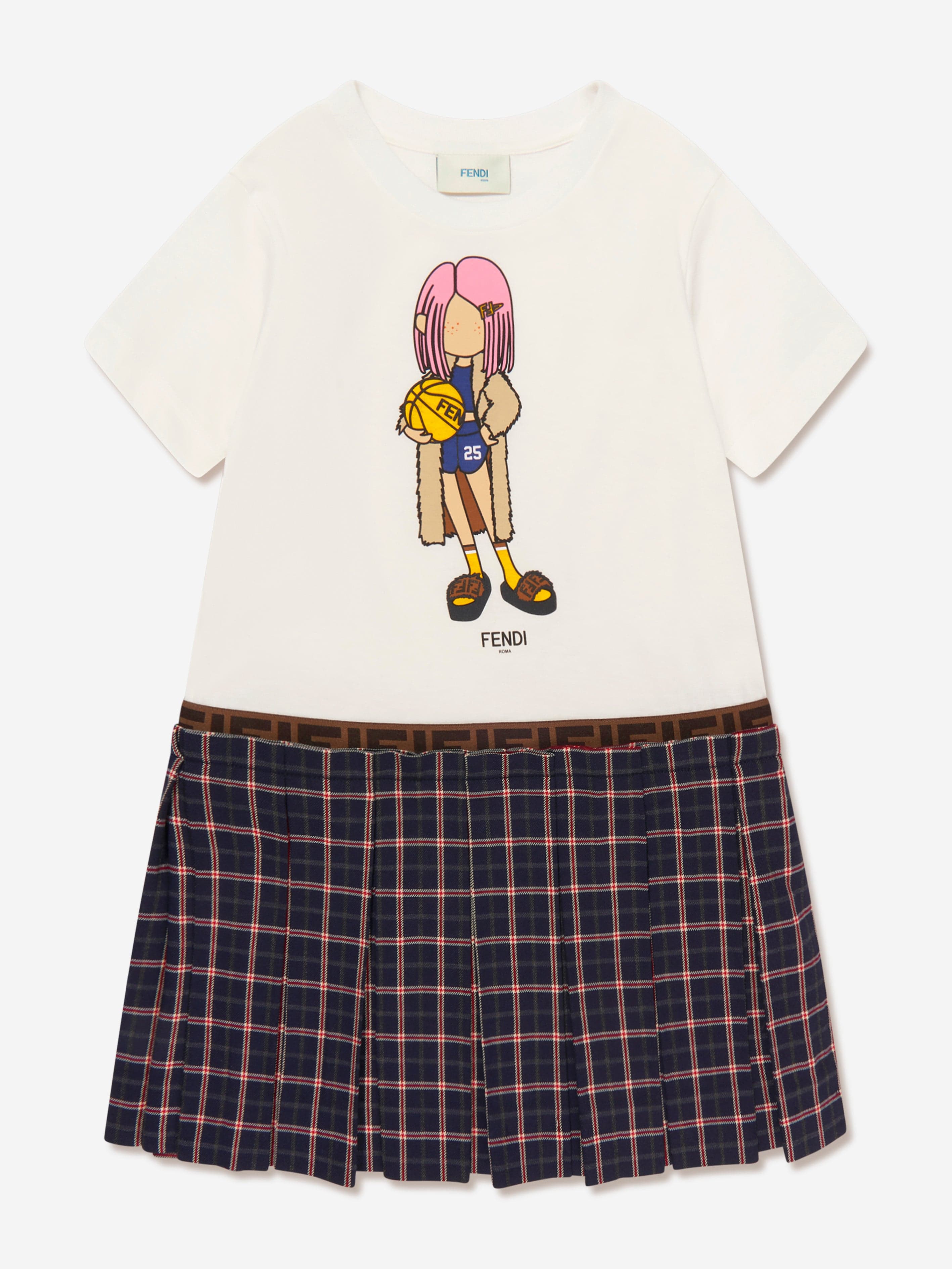 Fendi kids outlet skirt