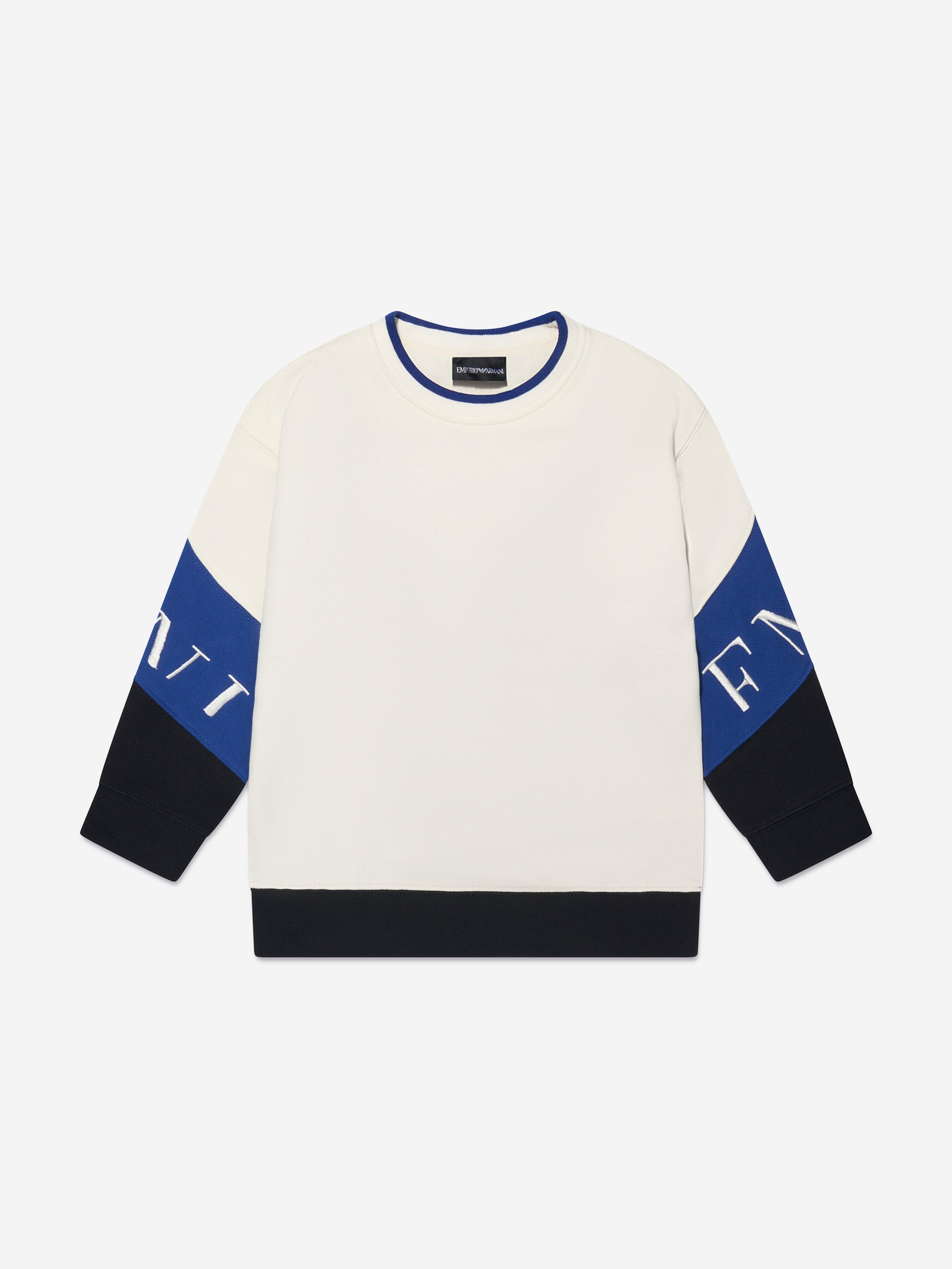 Armani hot sale sweatshirt boys