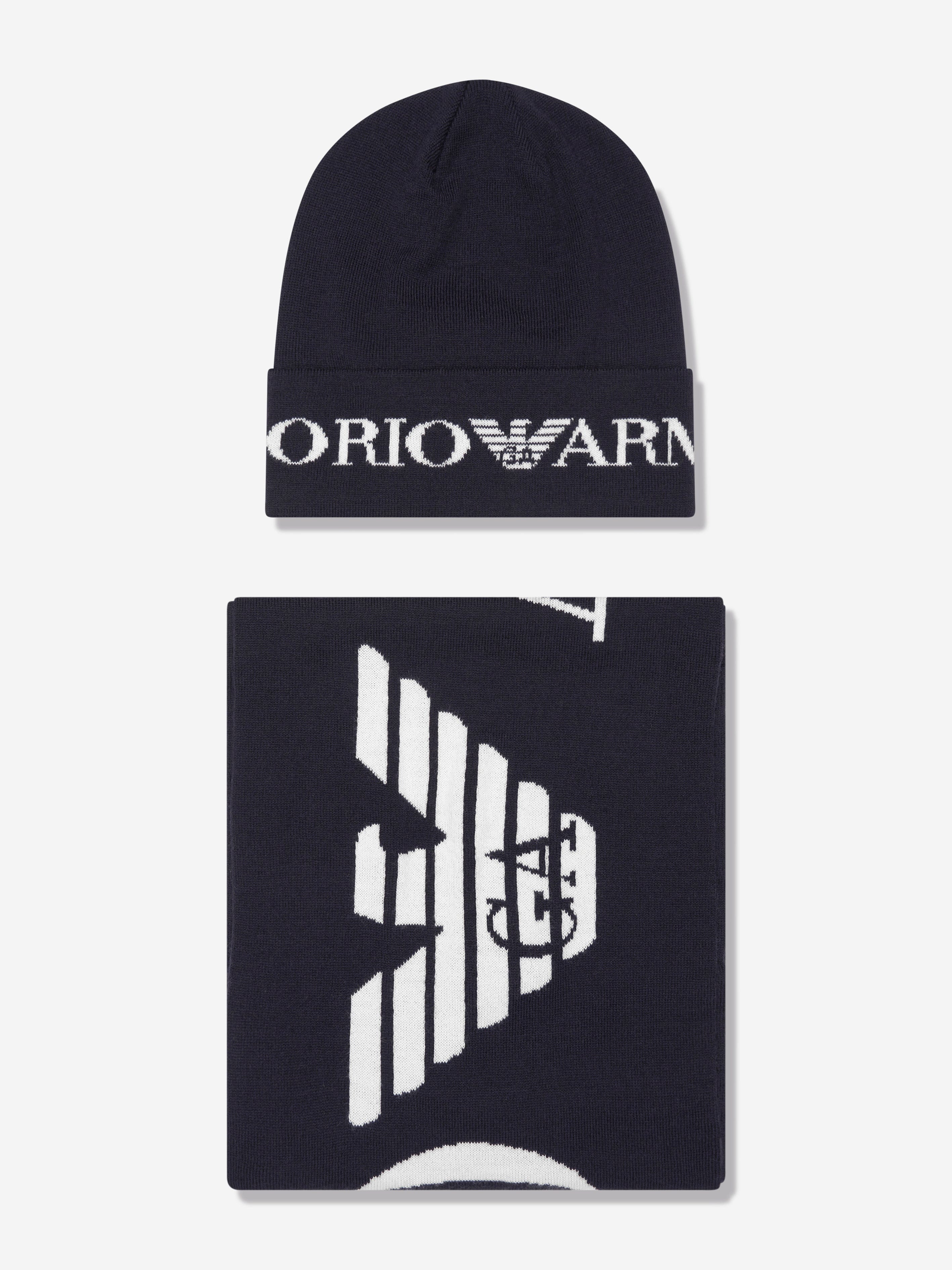 Armani hat and deals scarf