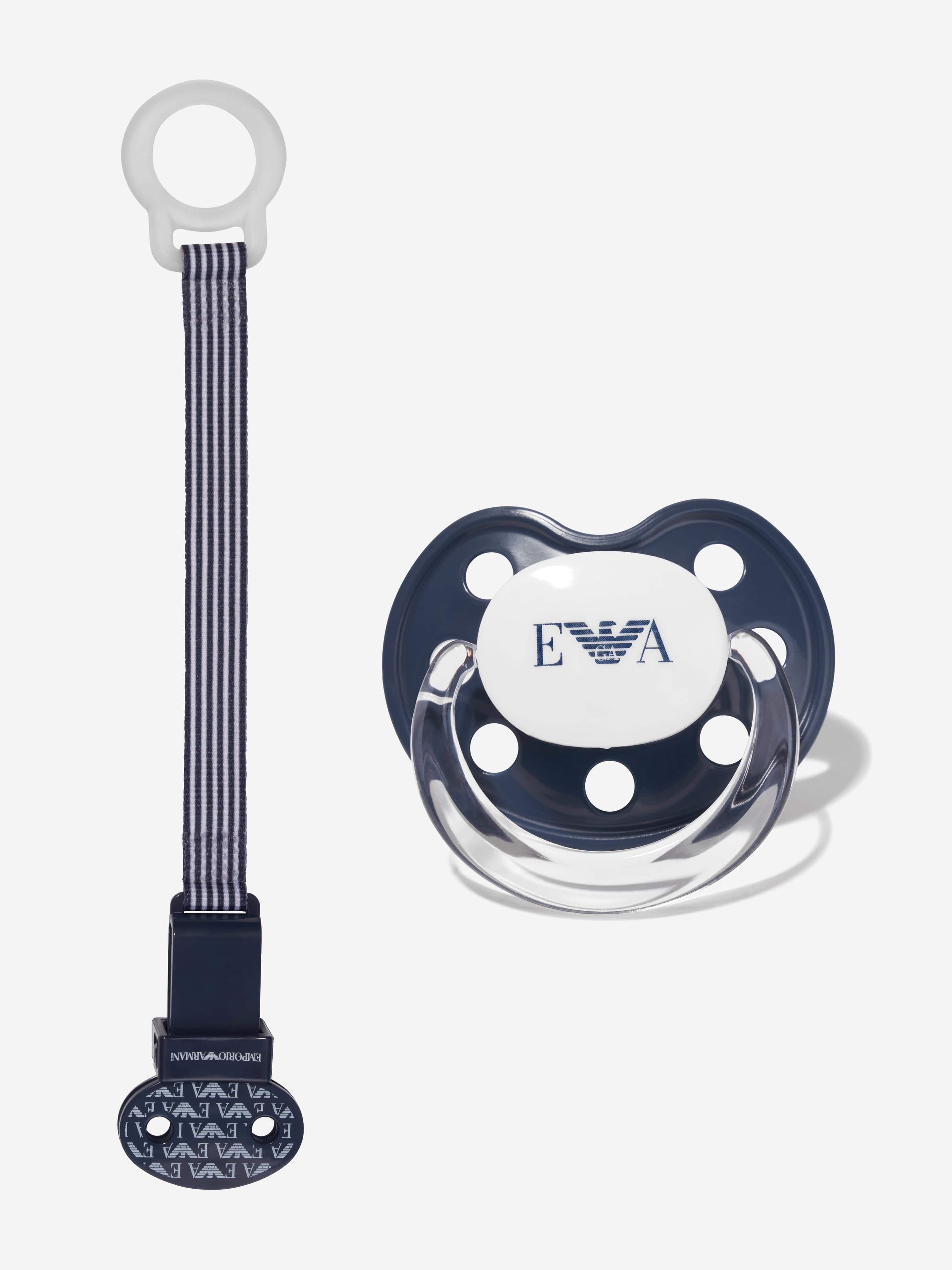 Baby Dummy And Pacifier Set In Navy Childsplay Clothing