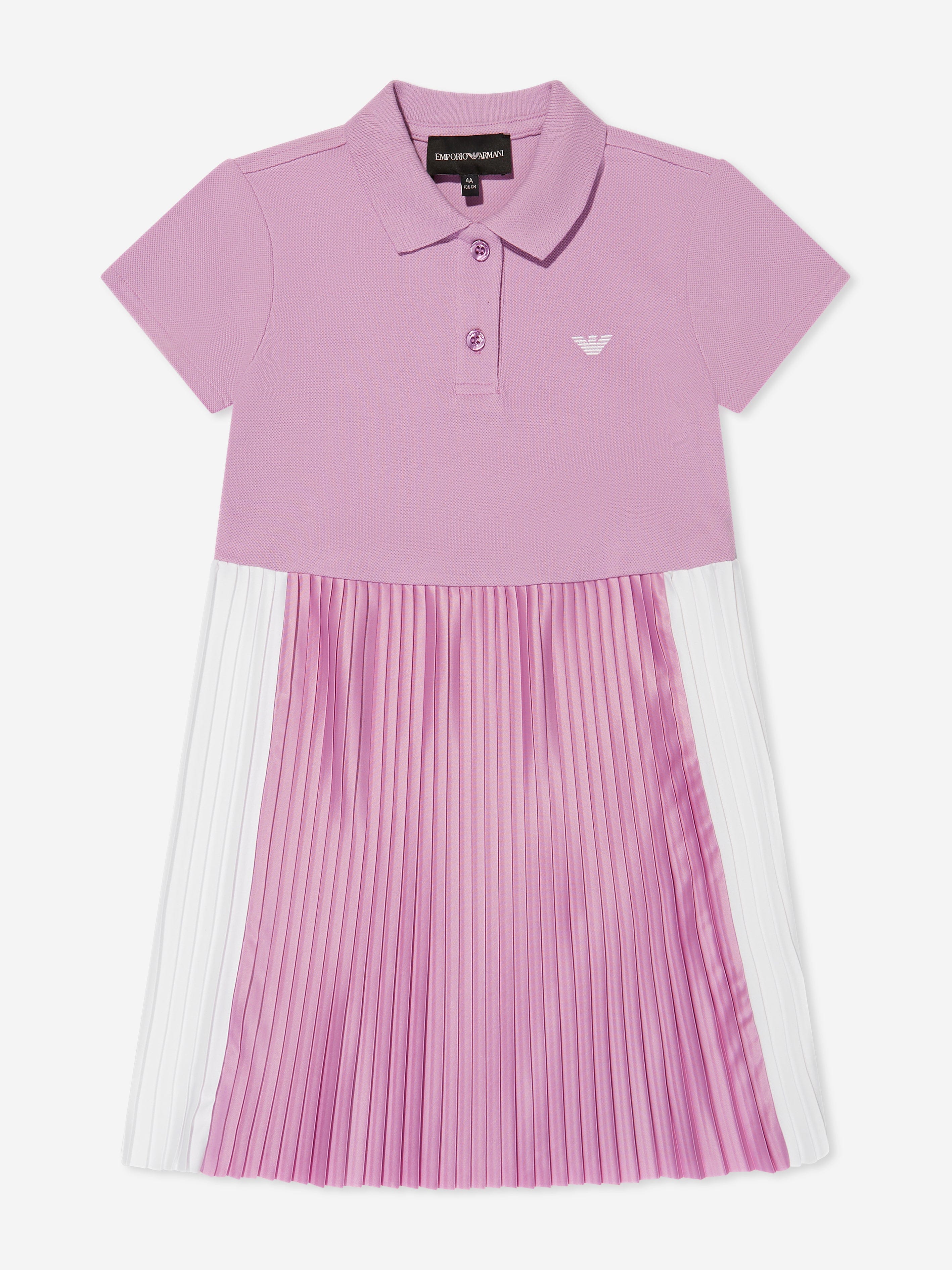 Girls Pleated Dress In Pink Childsplay Clothing