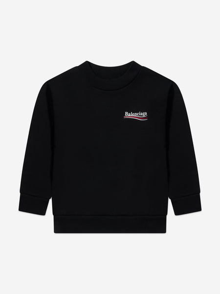 Balenciaga Kids Crew Neck Classic Sweatshirt | Childsplay Clothing