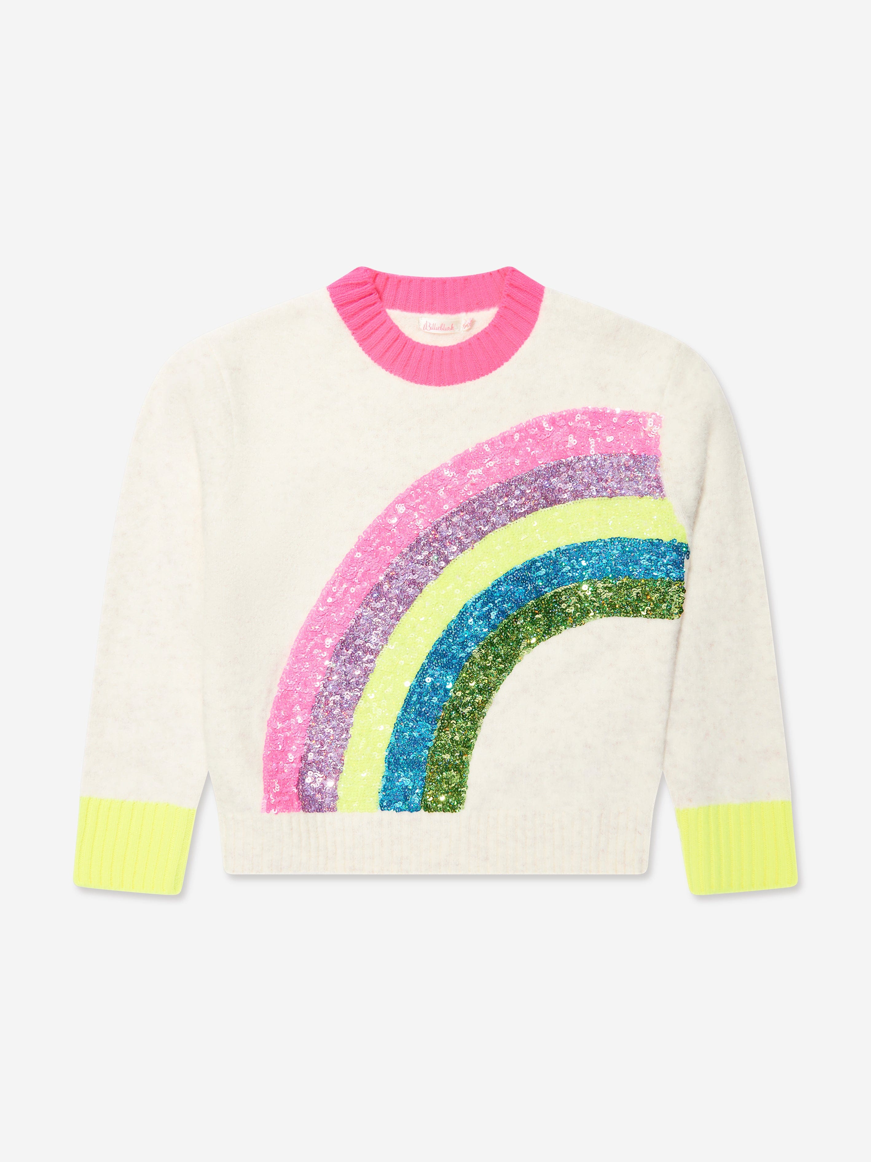 Girls deals rainbow jumper