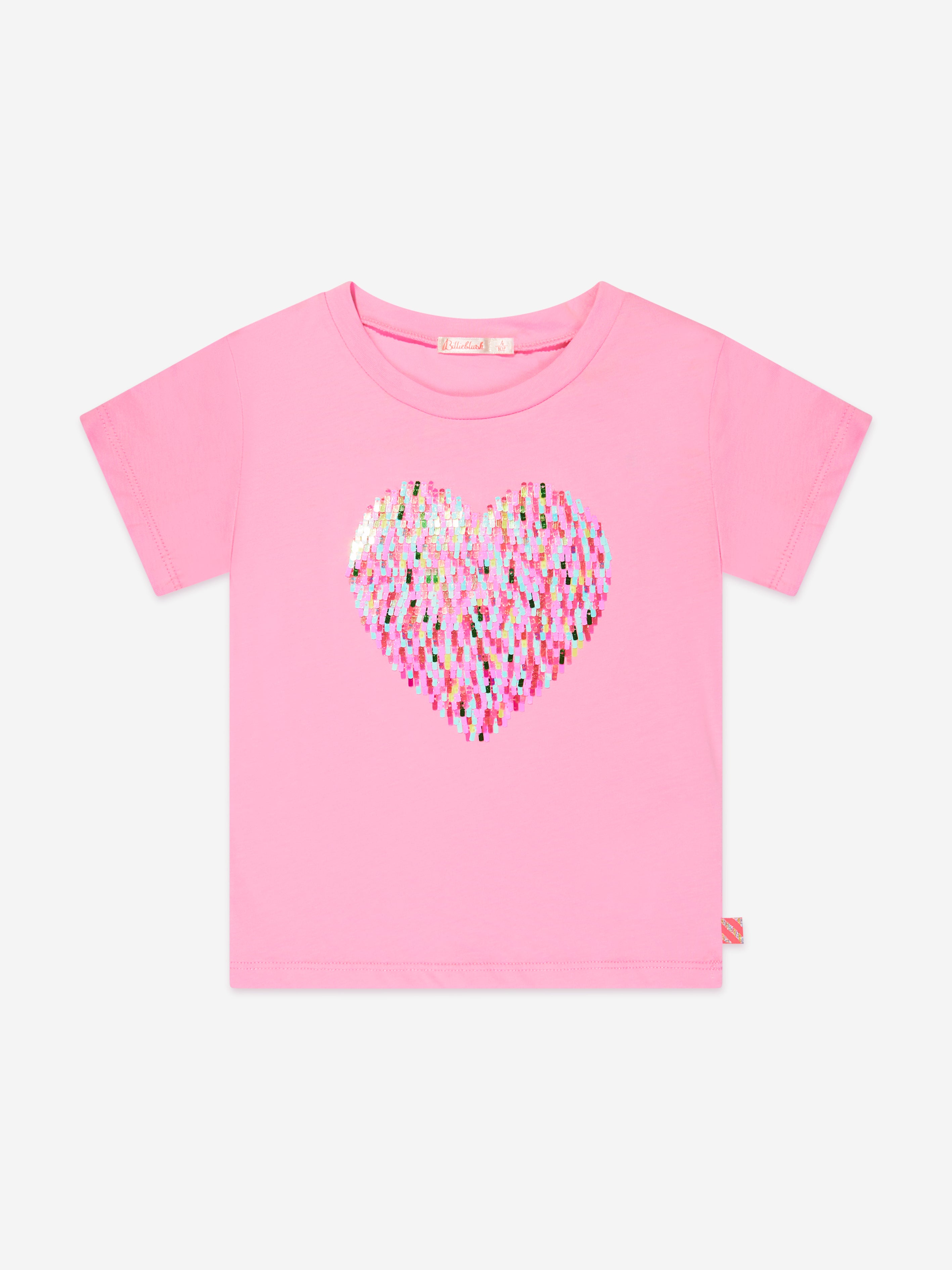 Girls Pink Glitter Forever Blowing Bubbles T-Shirt