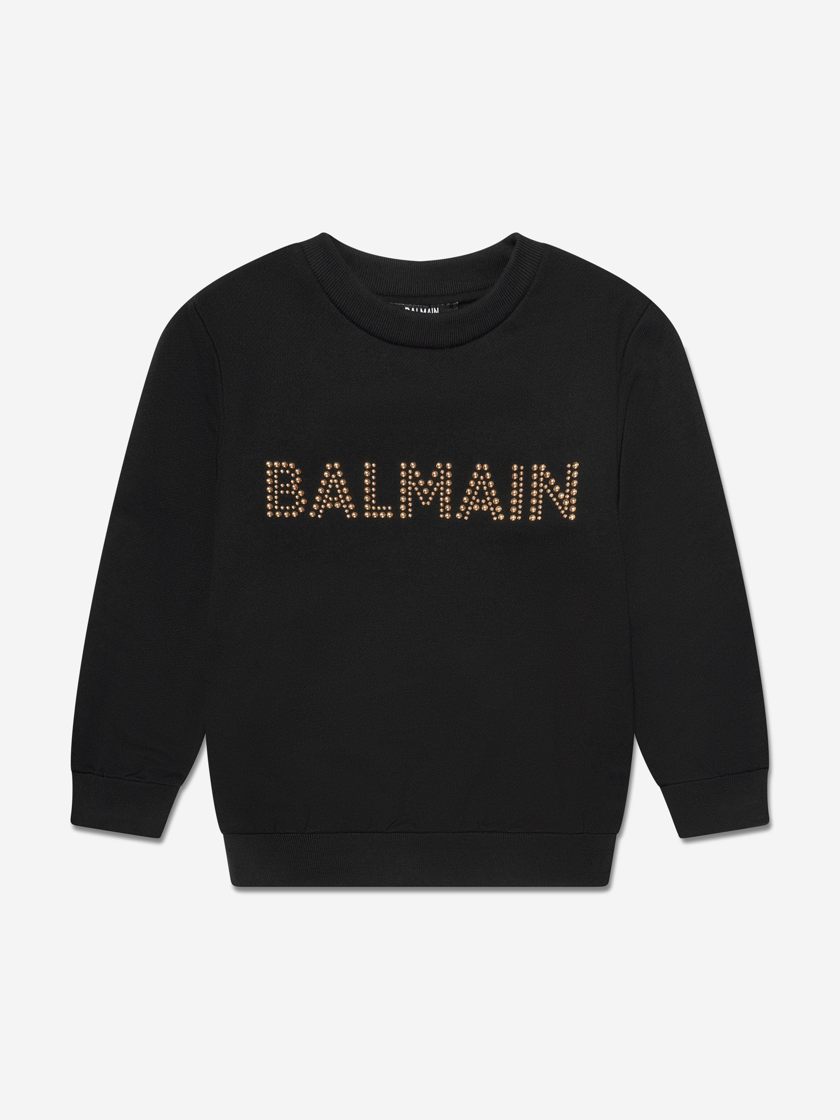 Balmain on sale logo sweatshirt