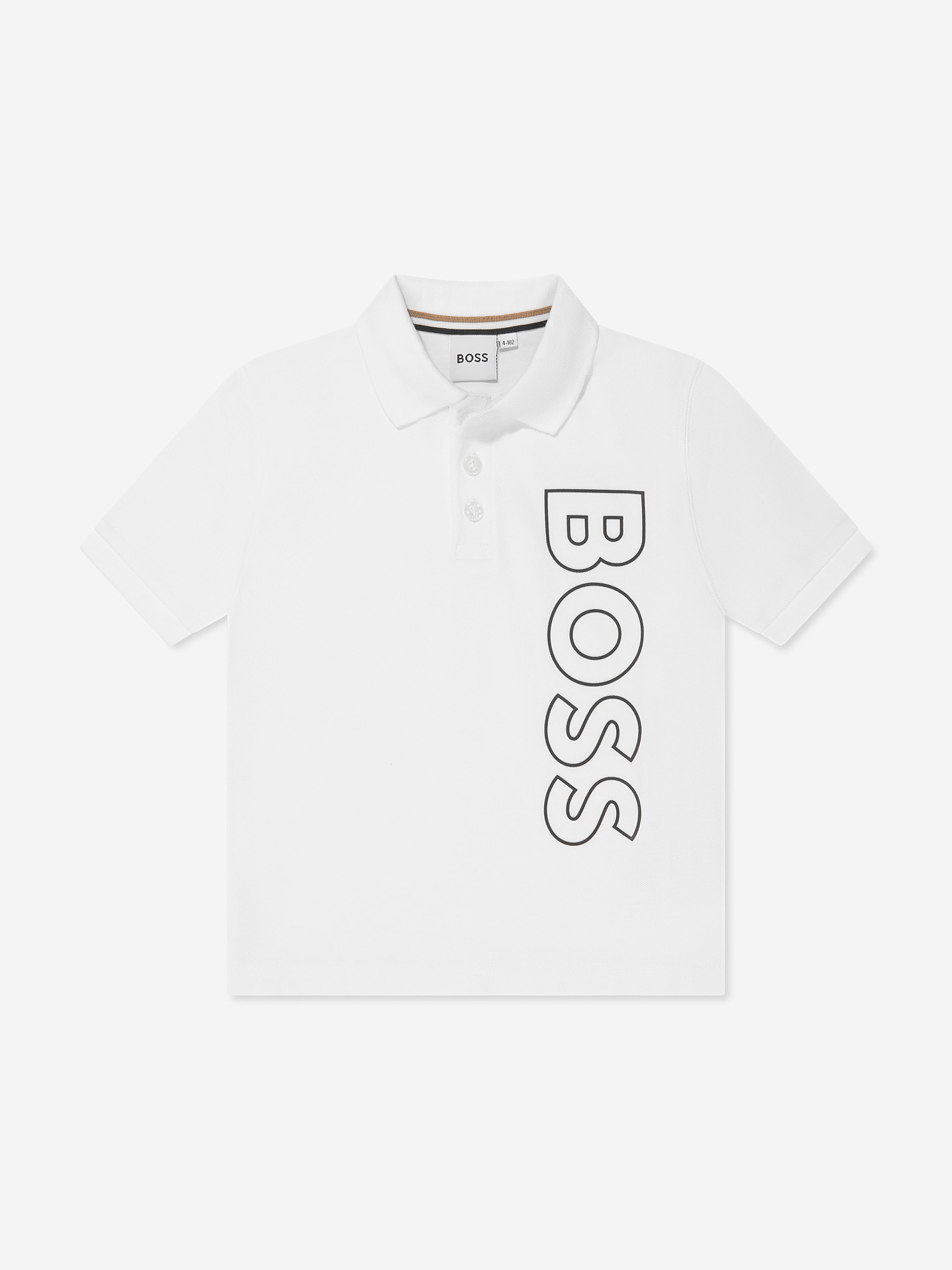 Boys boss polo sale shirt