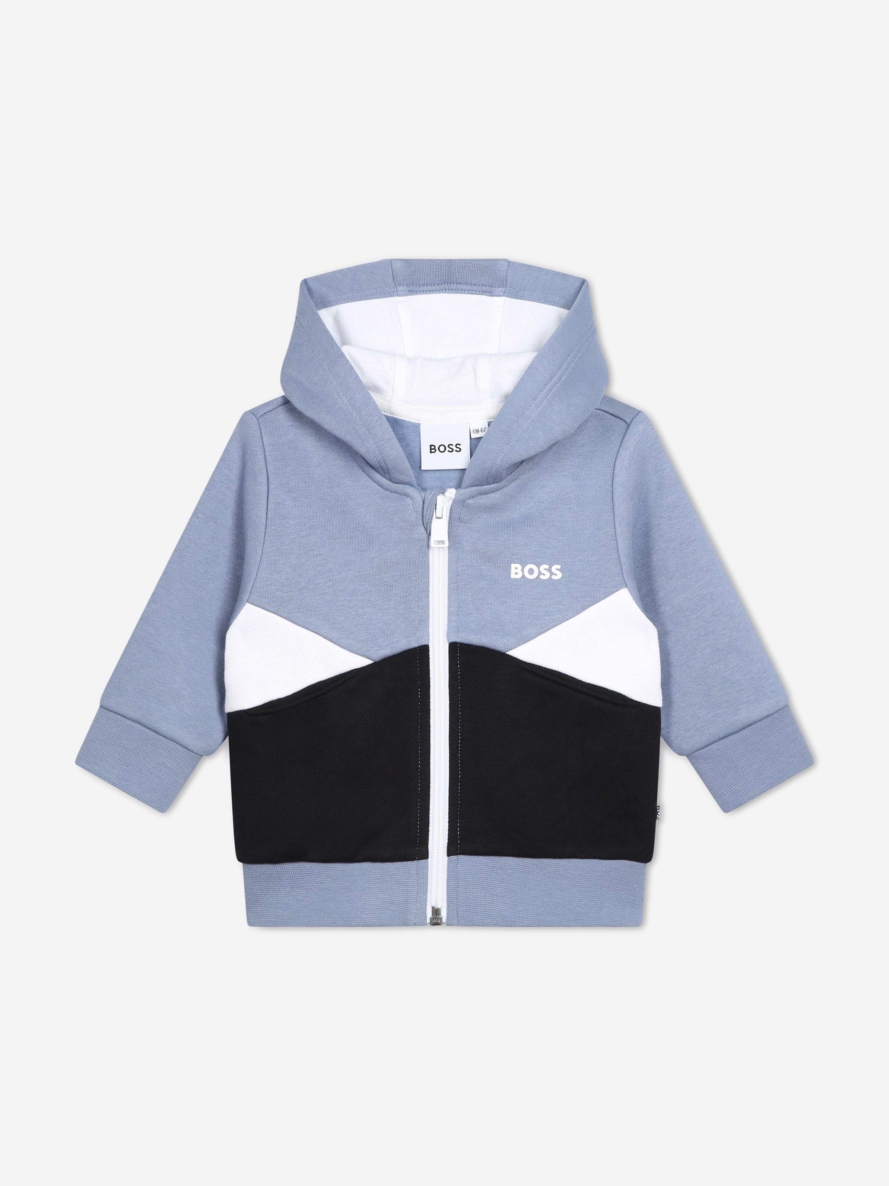 Kids hugo boss tracksuit best sale