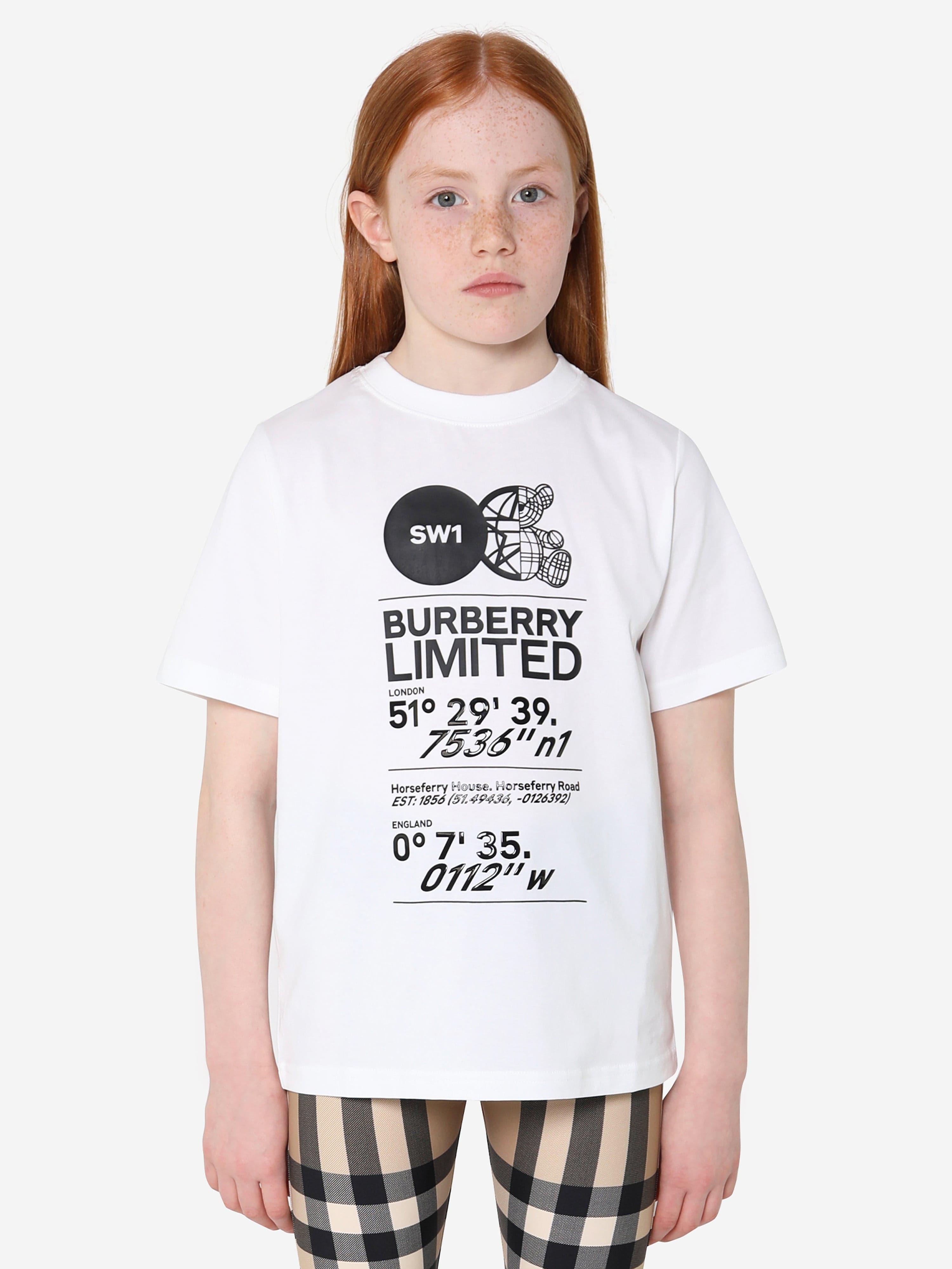 Burberry girls outlet shirt