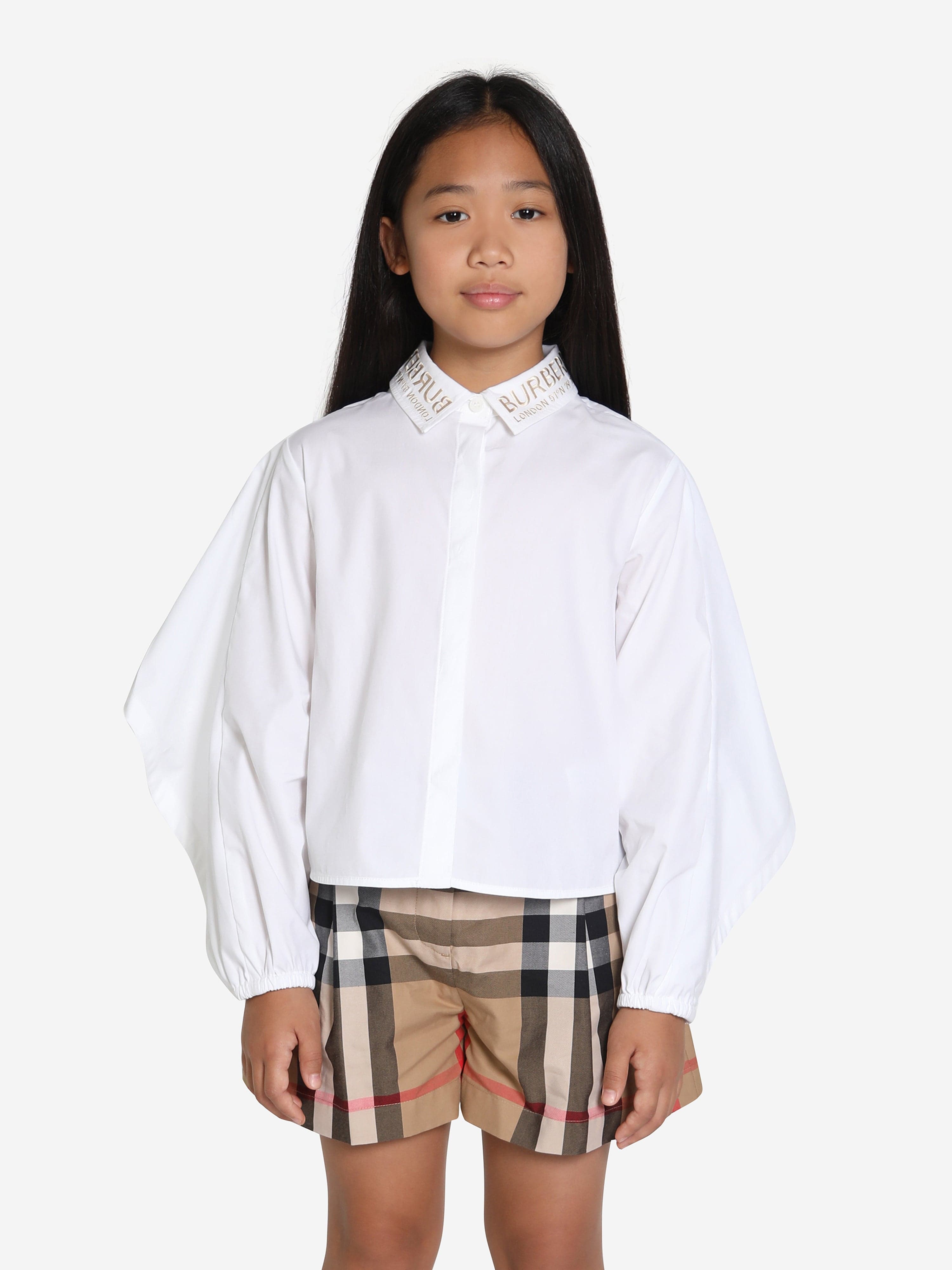 Burberry store girl shirt