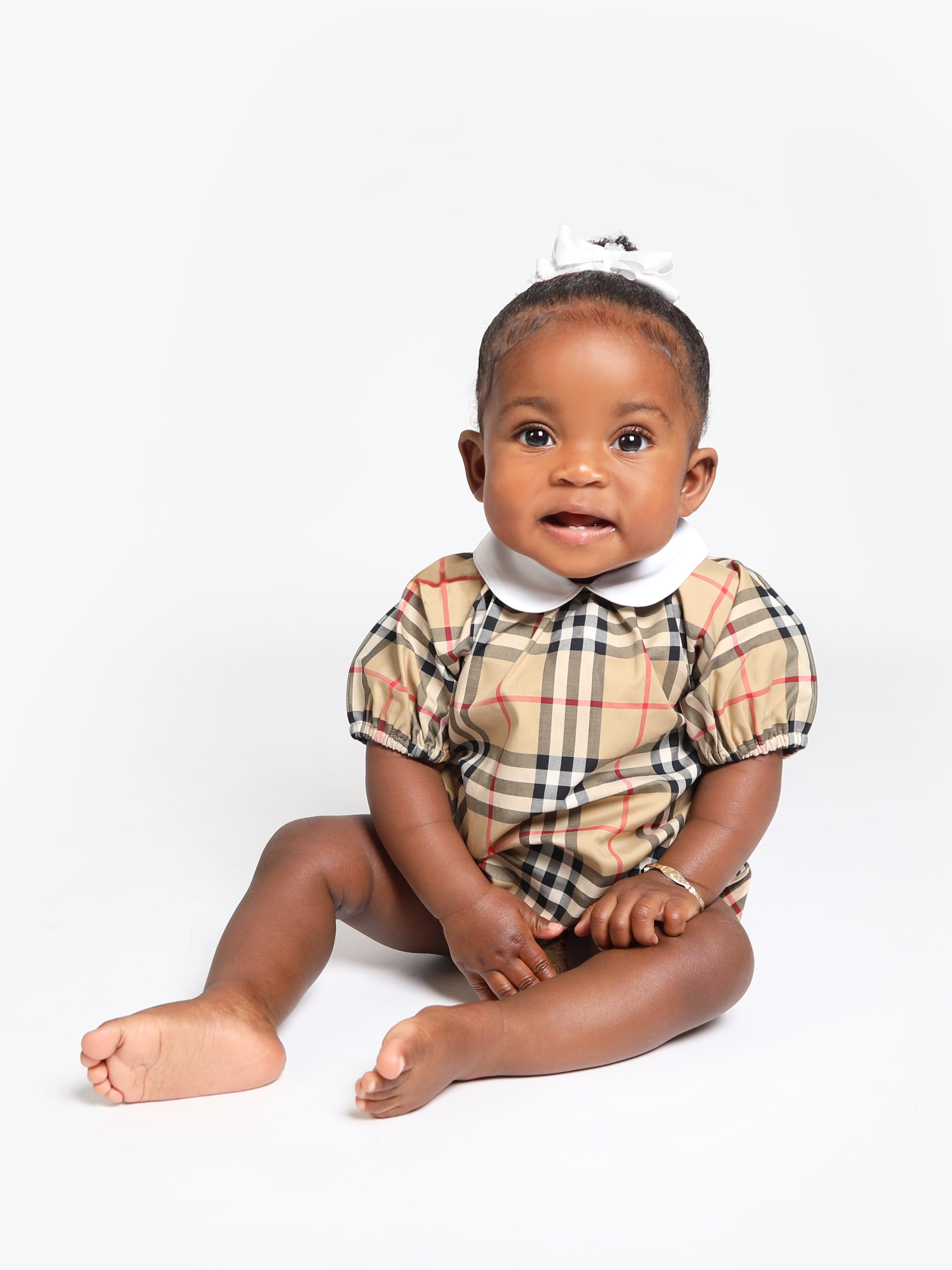 Burberry baby bodysuit hotsell