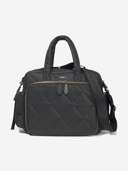 Diaper tote burberry deals diaper bag