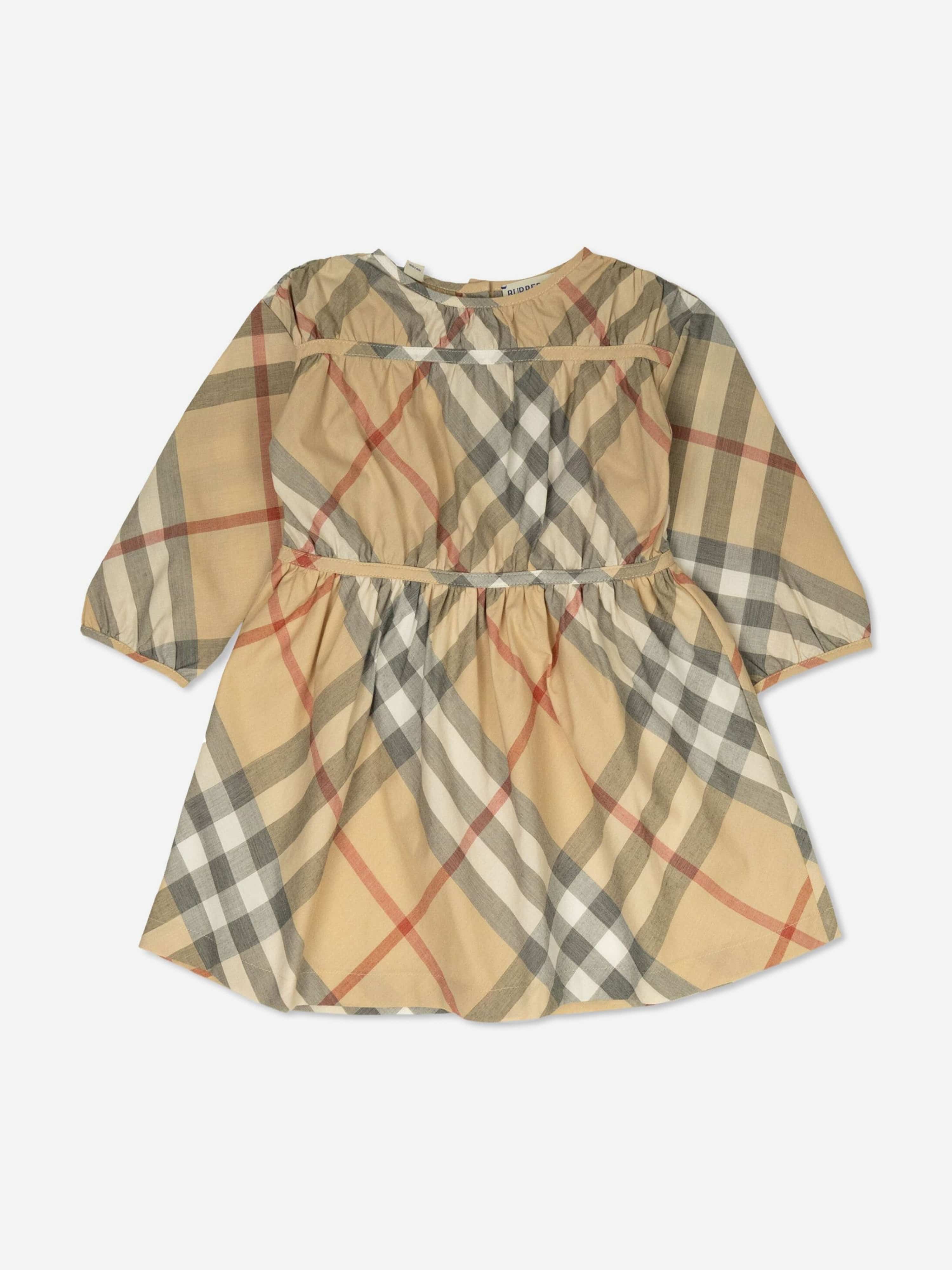 Burberry dress baby 2024 girl