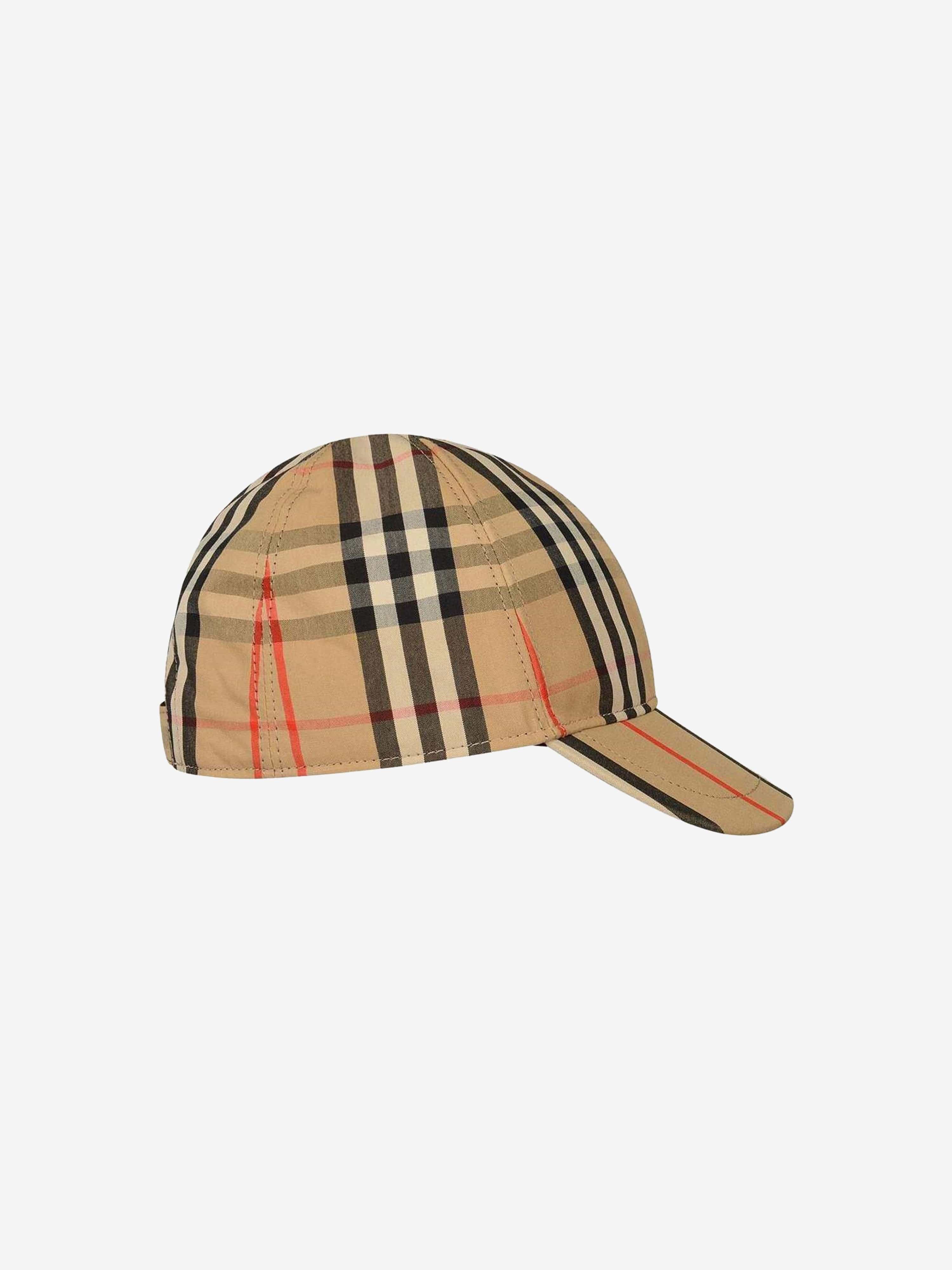 Burberry Kids Kids Vintage Check Baseball Cap In Beige