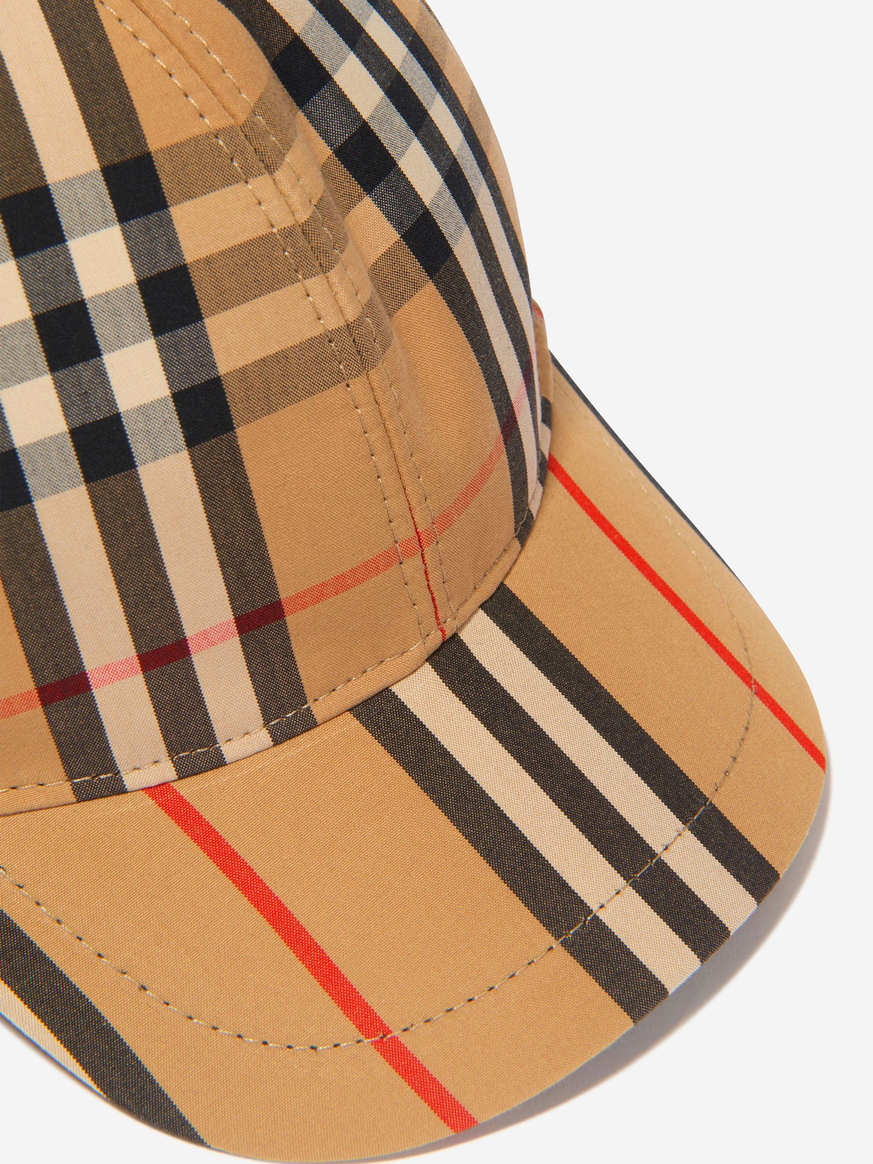 Burberry Kids Kids Vintage Check Baseball Cap In Beige