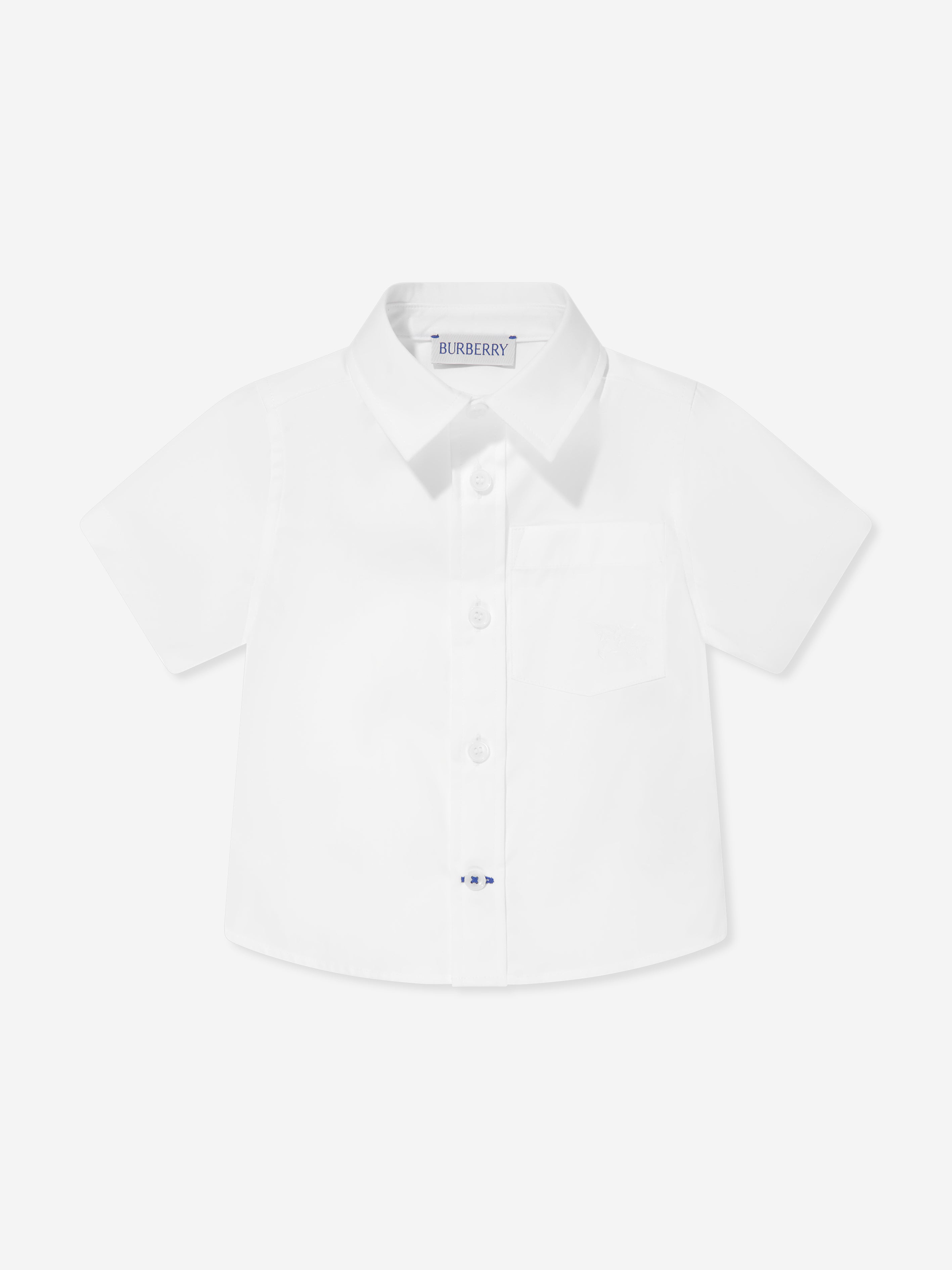 New Burberry popular Embroidered Boy Shirt