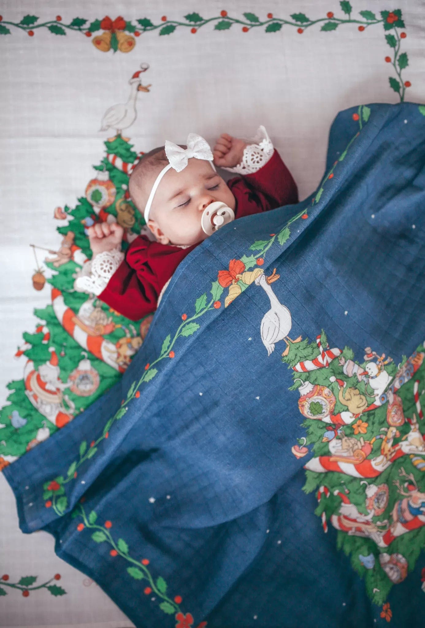 Christmas swaddle on sale