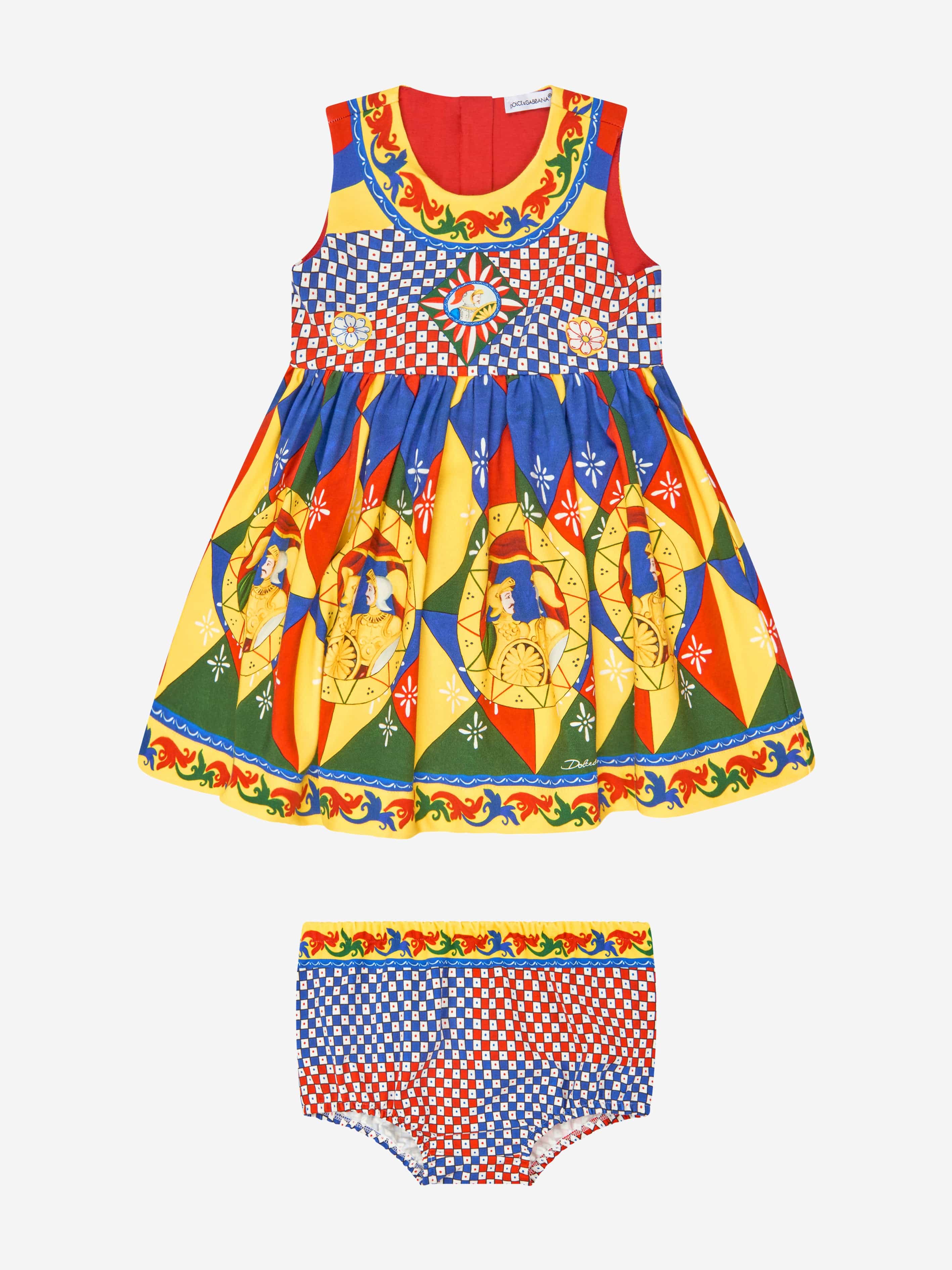 Dolce & Gabbana kids dress made in 2024 italy