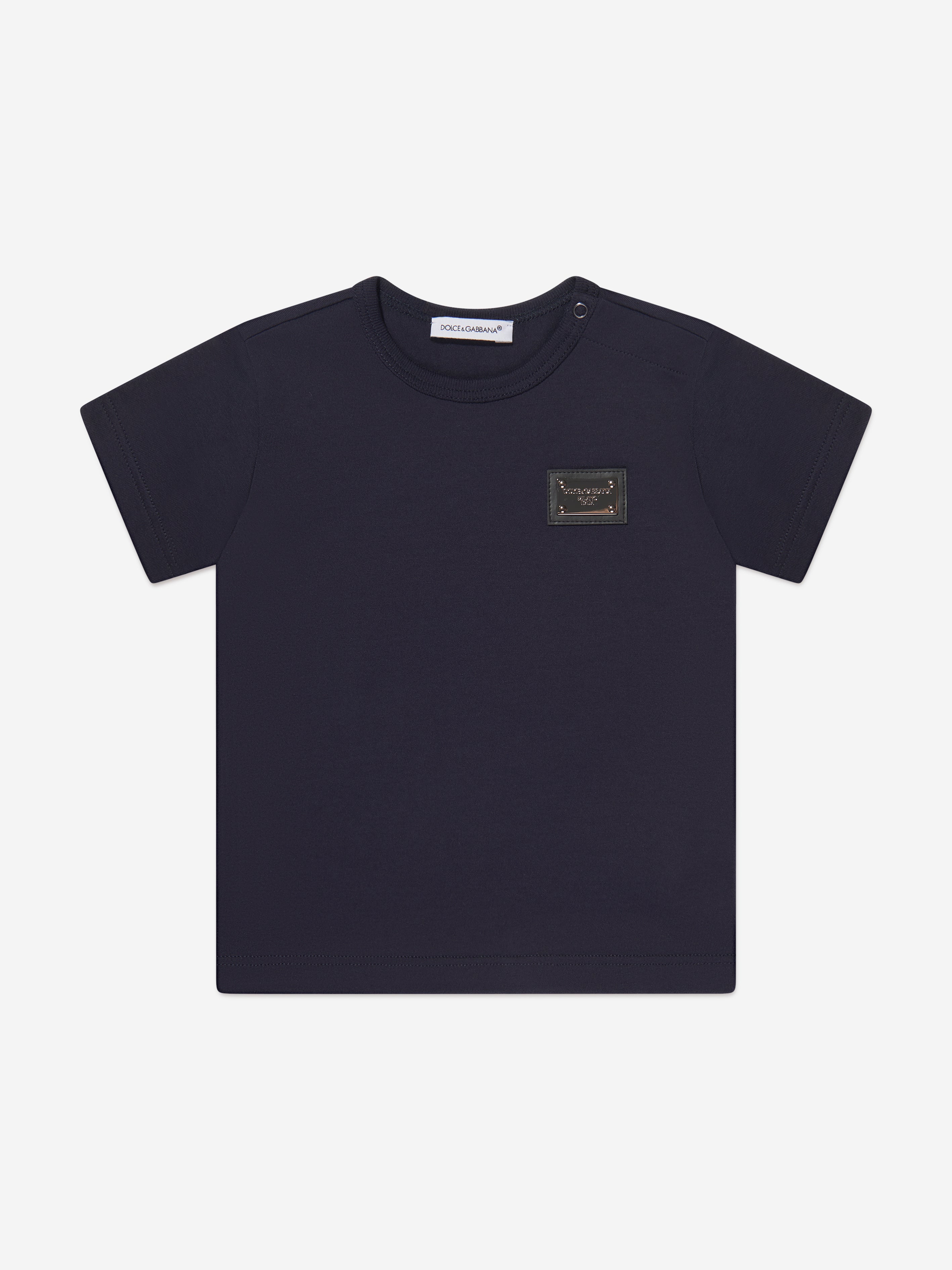 Baby Boys Logo T-Shirt in Navy