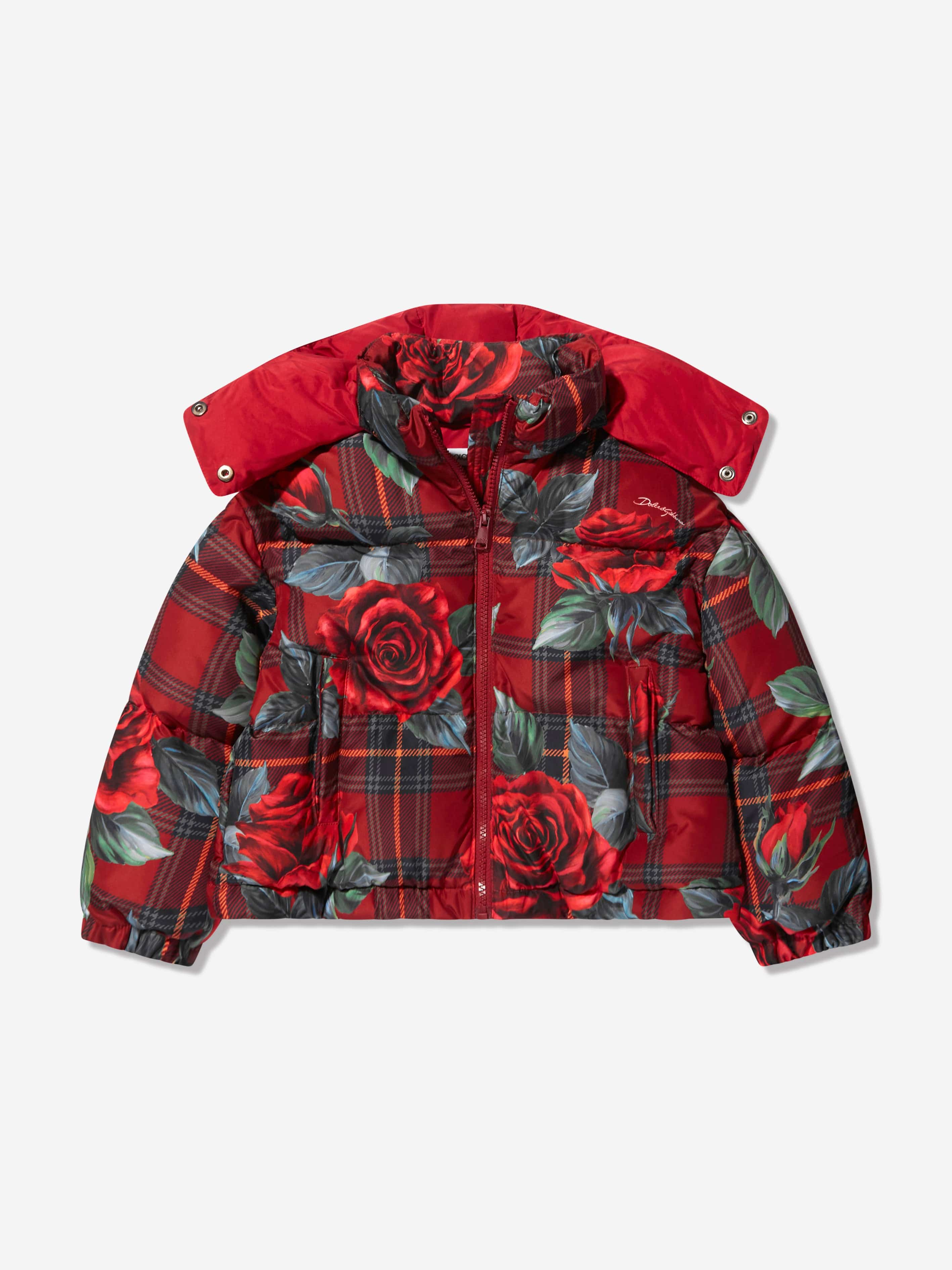 Rose puffer outlet jacket