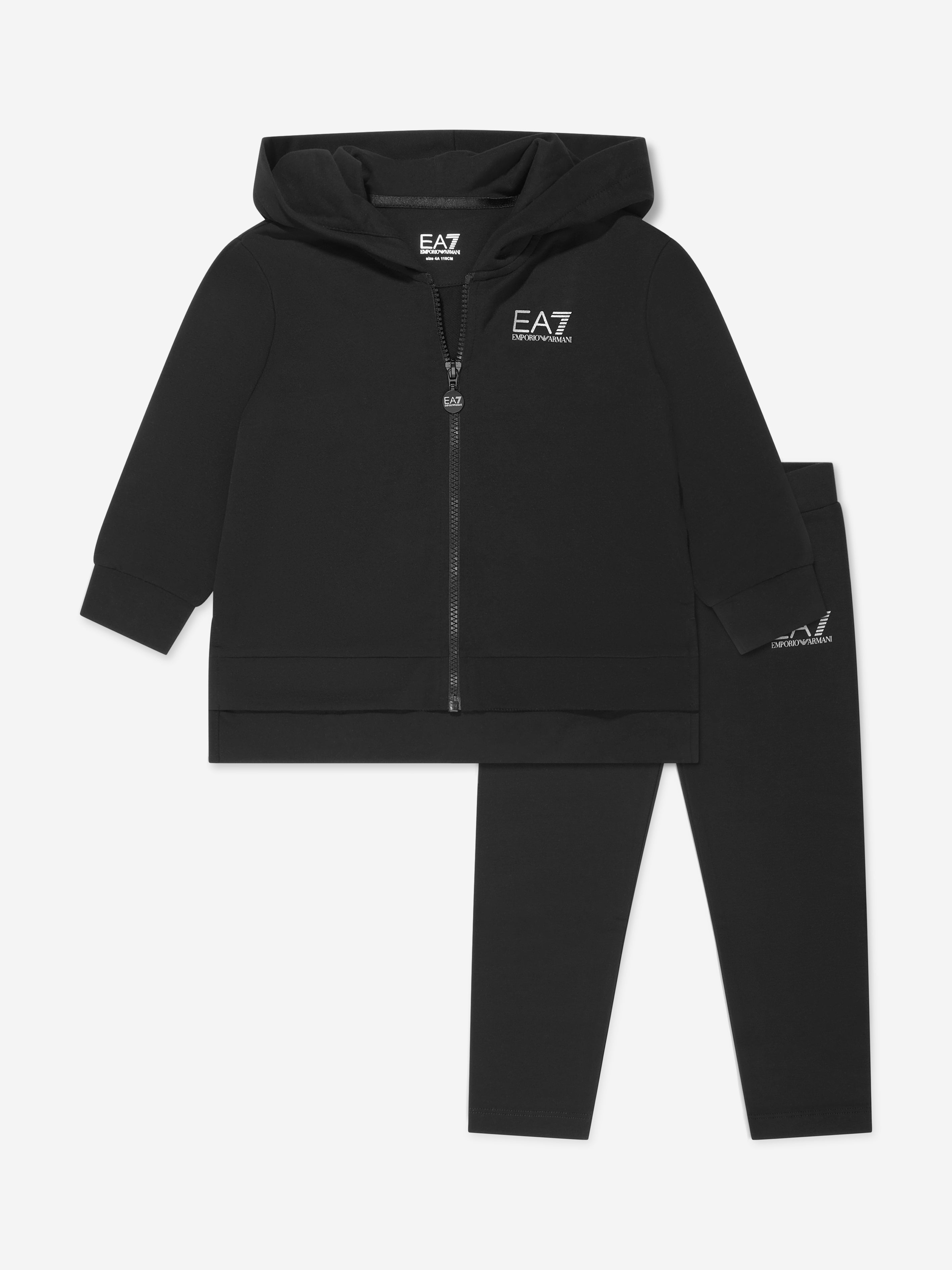 Girls ea7 hot sale tracksuit