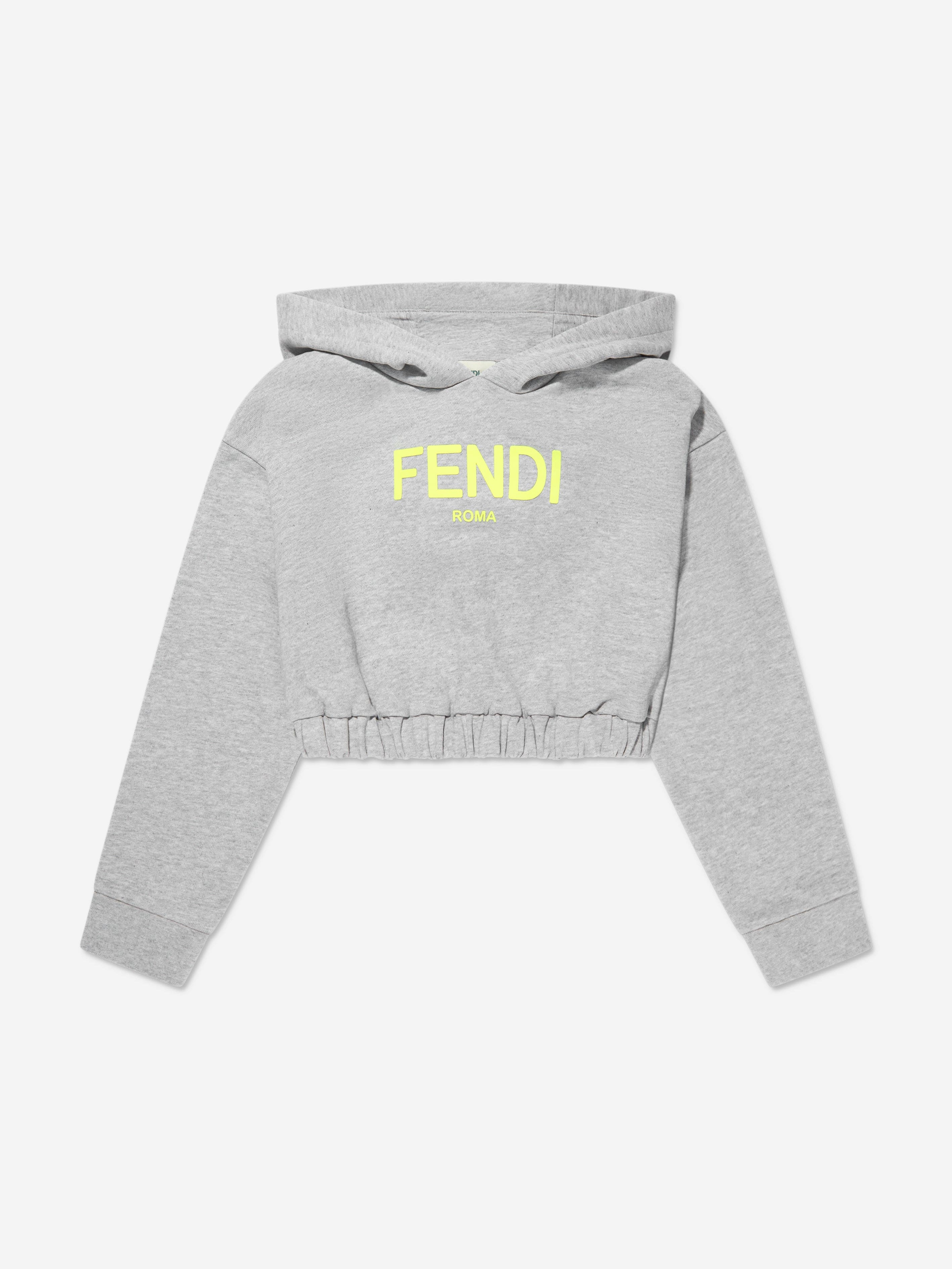 Fendi shop grey hoodie