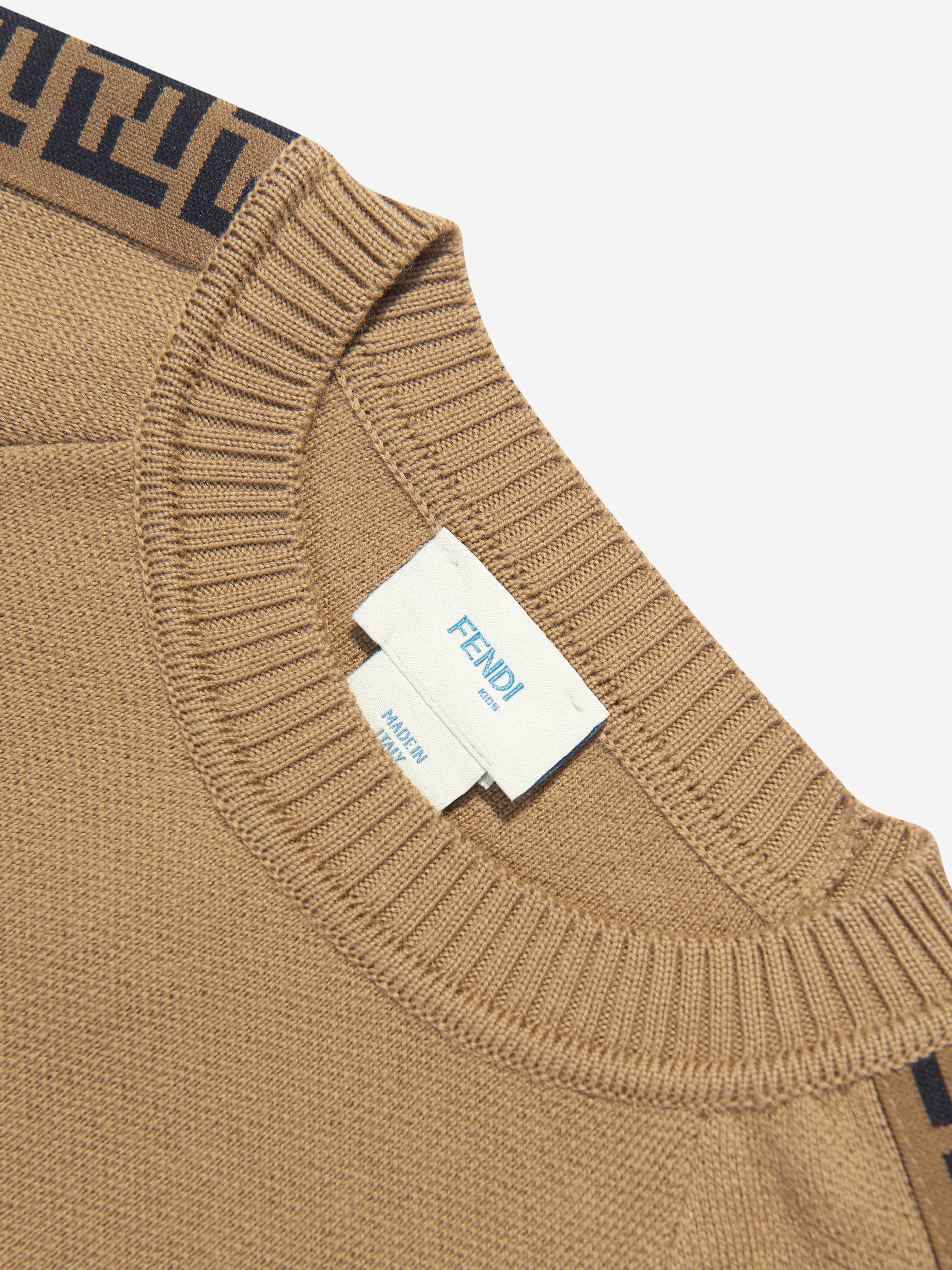 Fendi jumper outlet brown