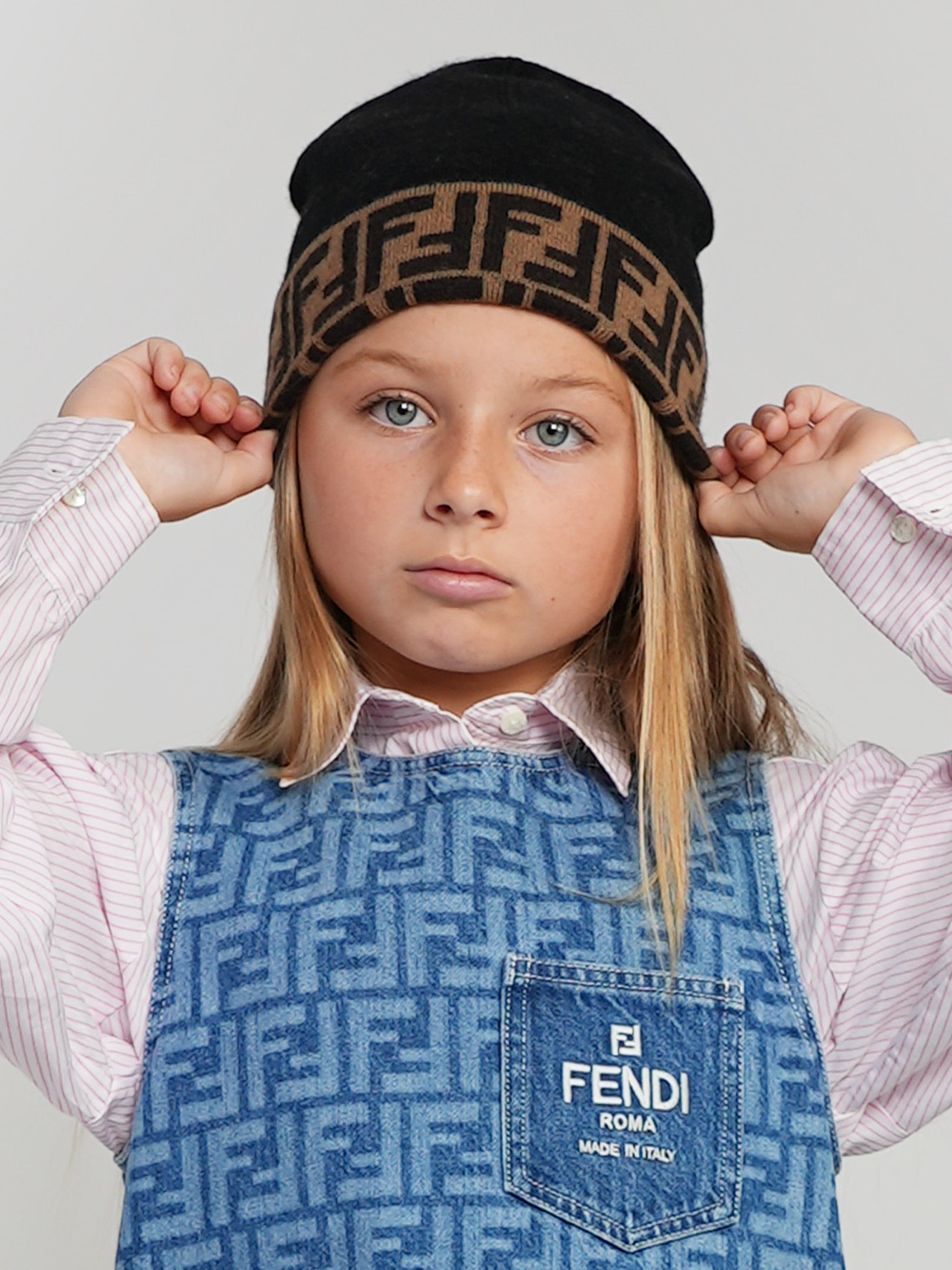 fendi kids ff ビーニー 販売