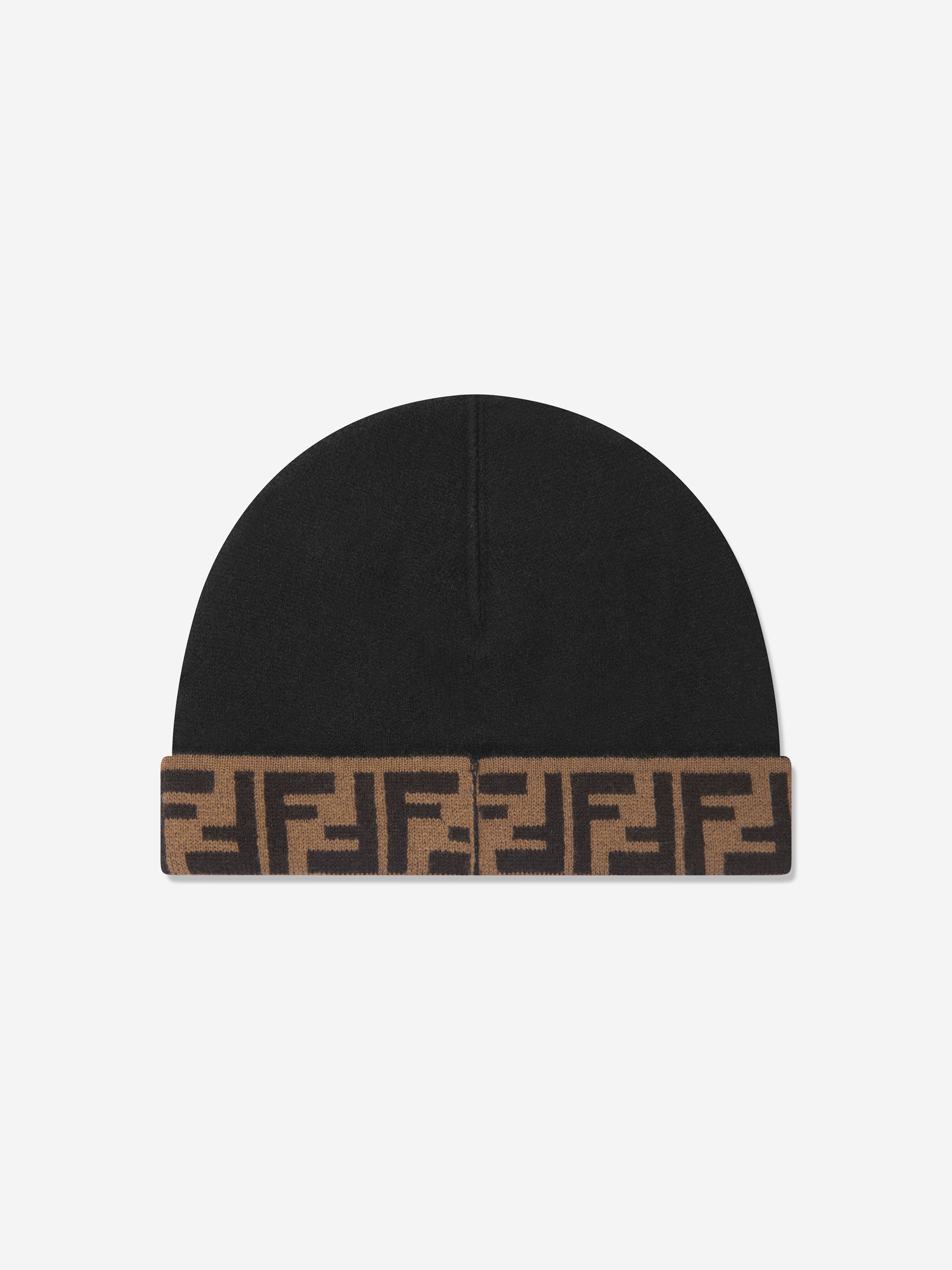 Fendi 2025 logo beanie