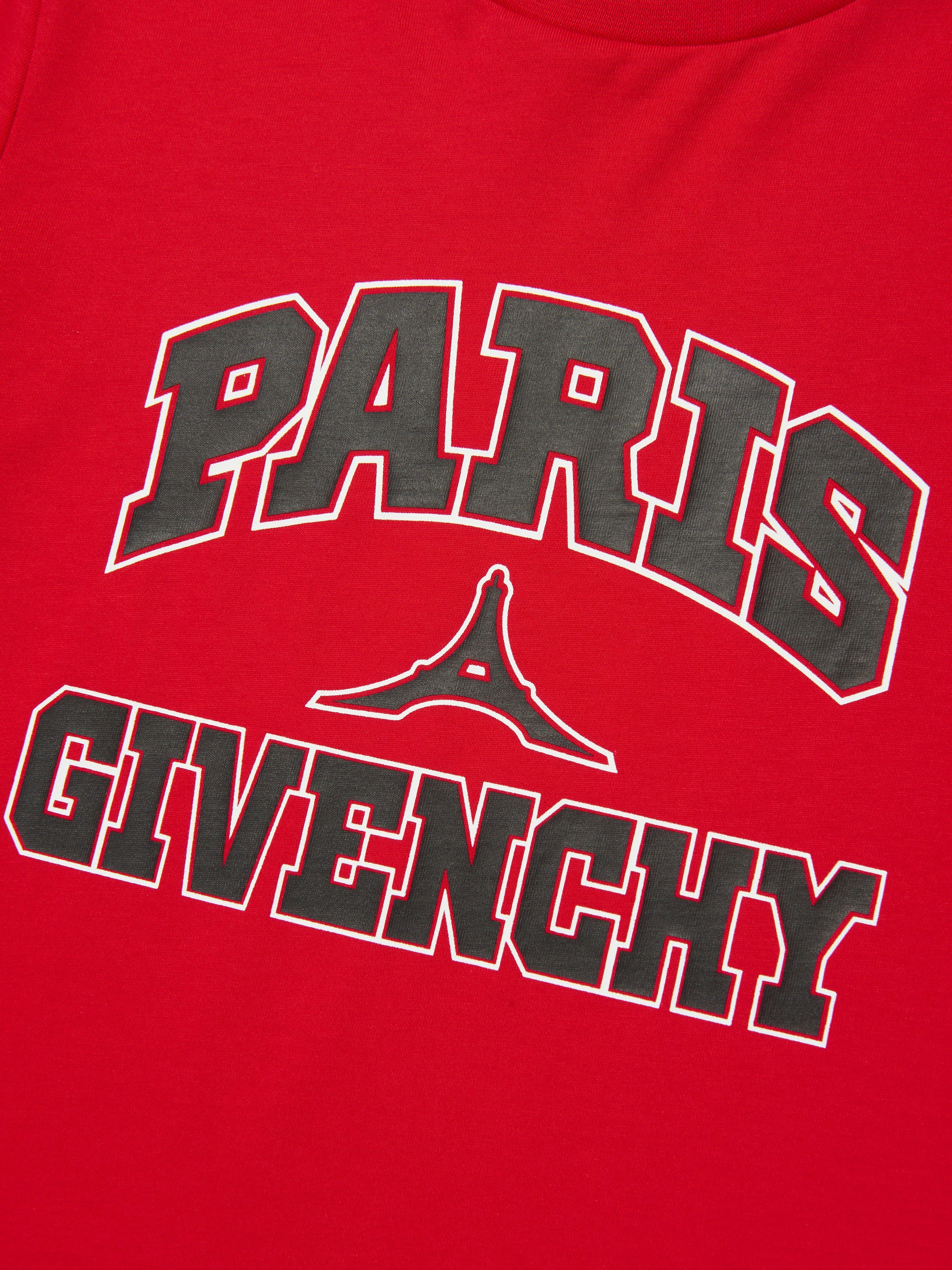 Givenchy paris hotsell red t shirt