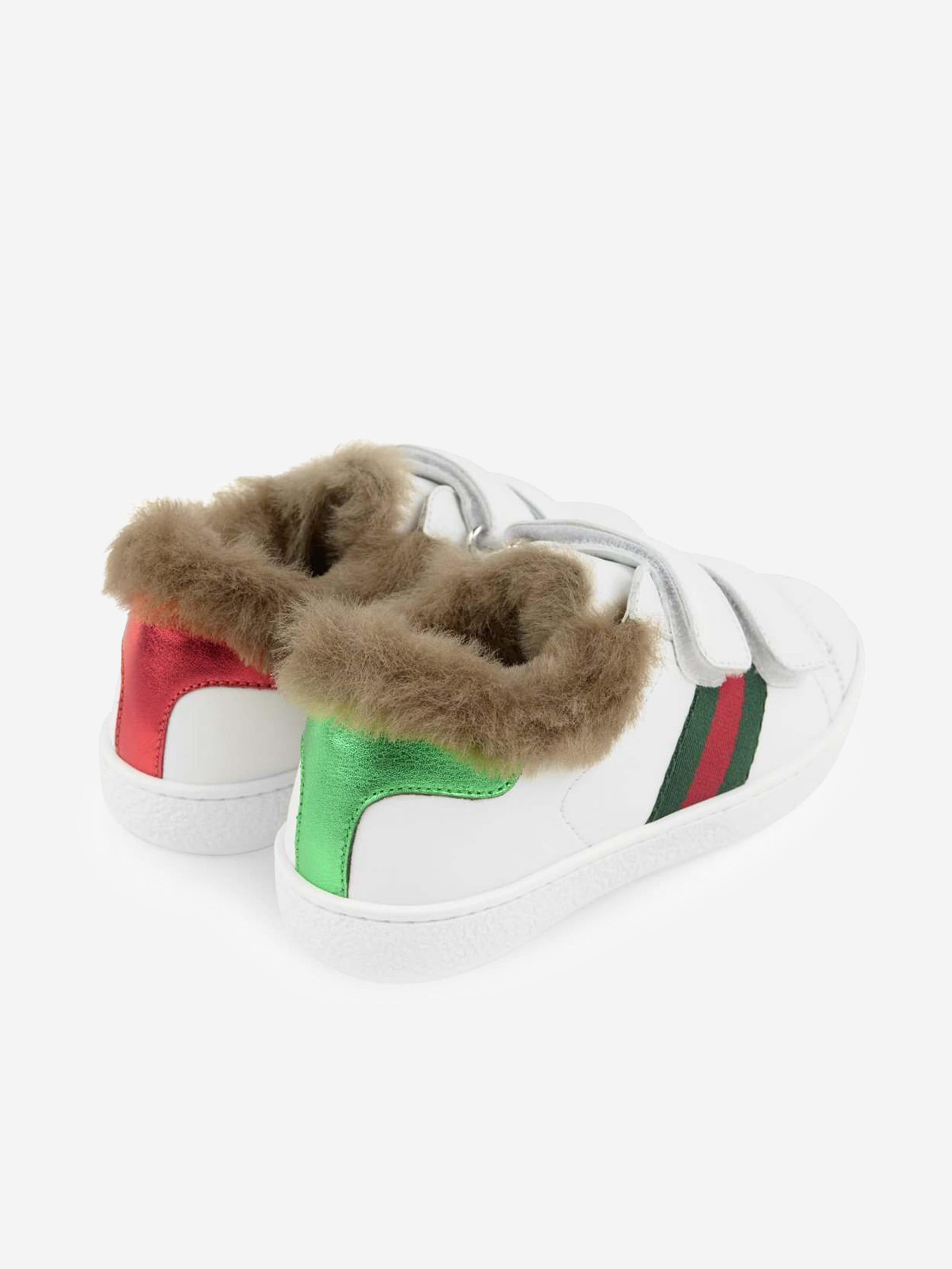 Gucci store trainers fur