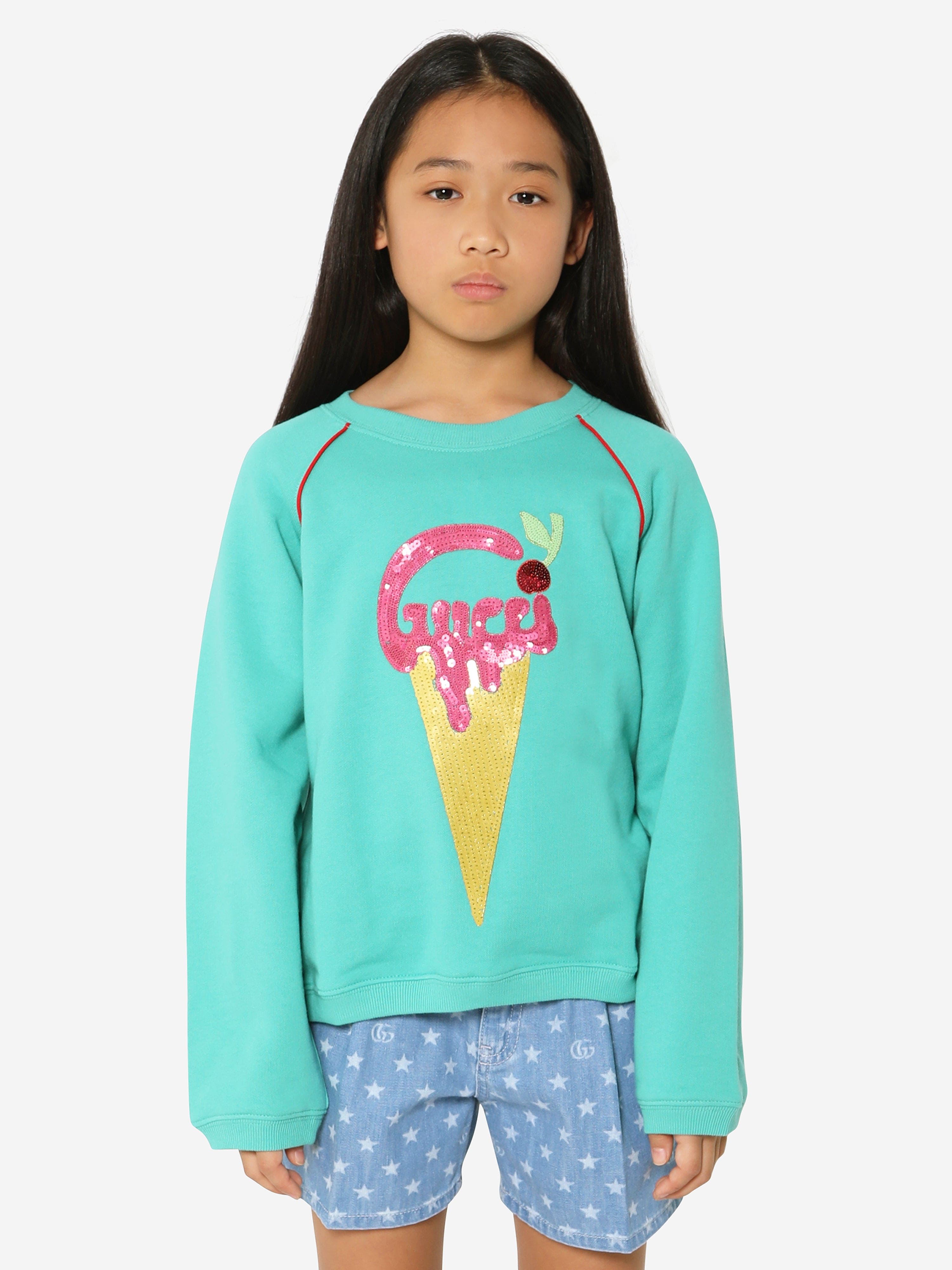 Gucci on sale girls sweatshirt