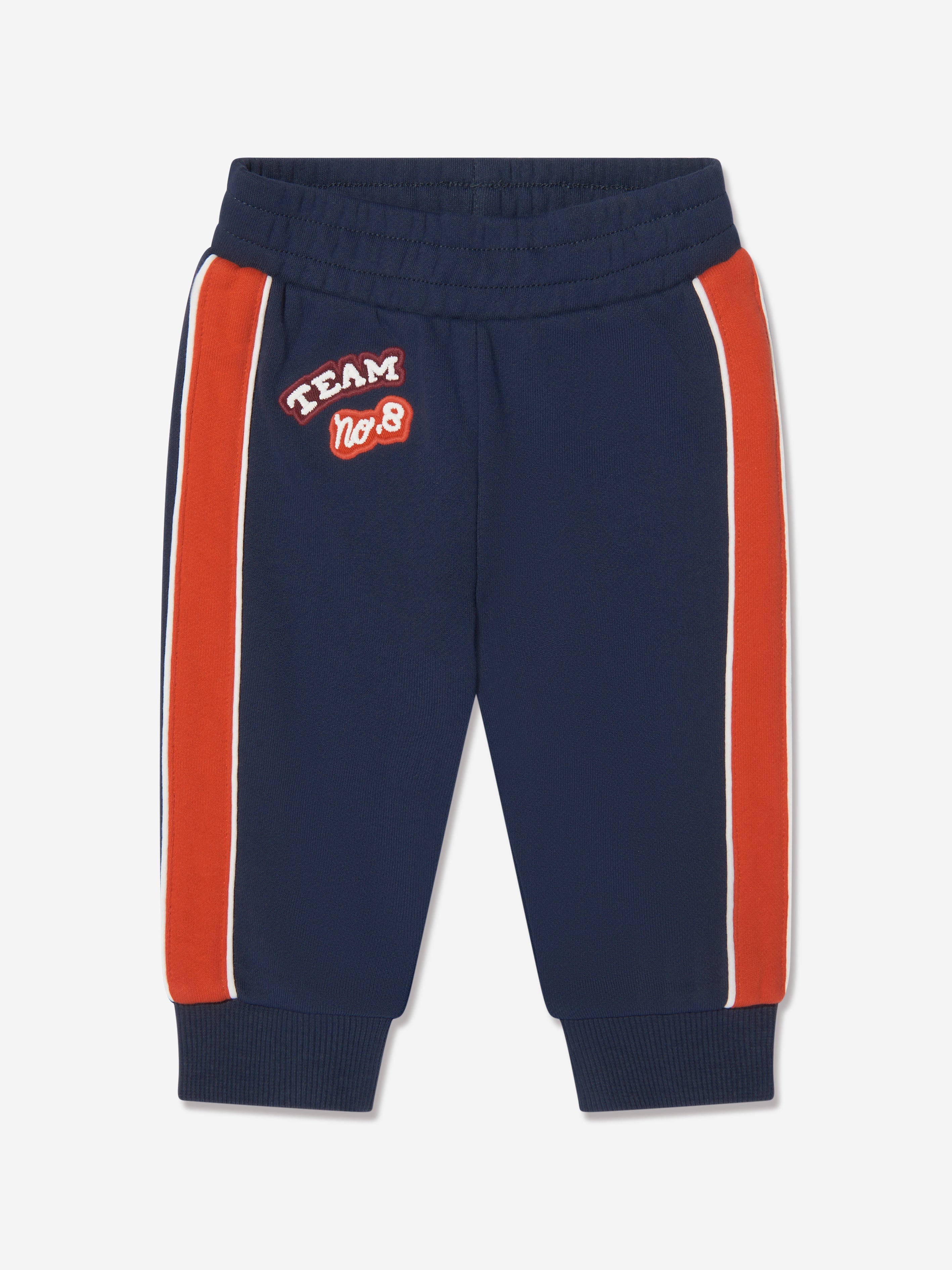 Baby Boys Varsity Joggers in Navy