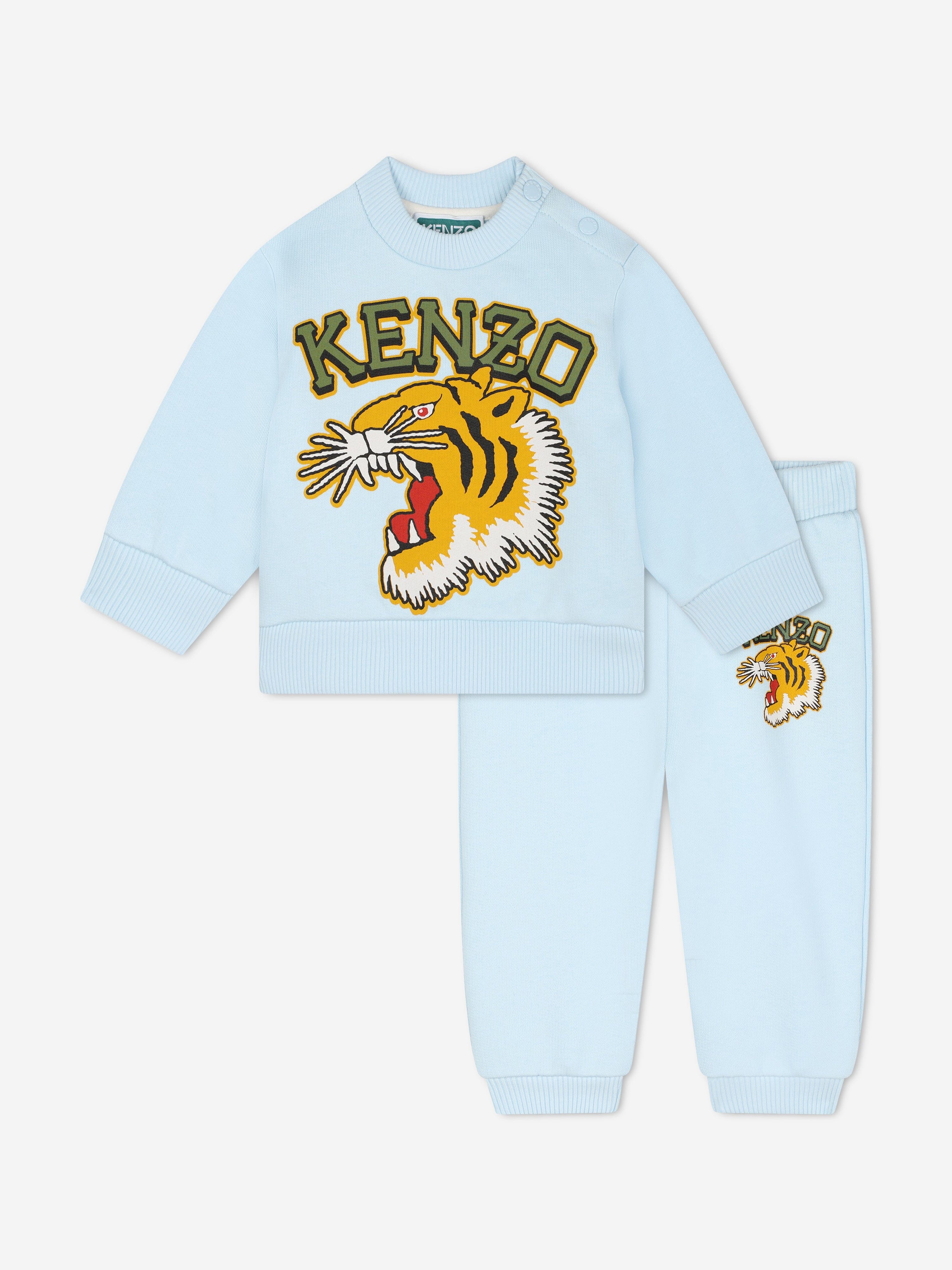 Good Kenzo baby boy tiger sweatpants NEW NWT 12m