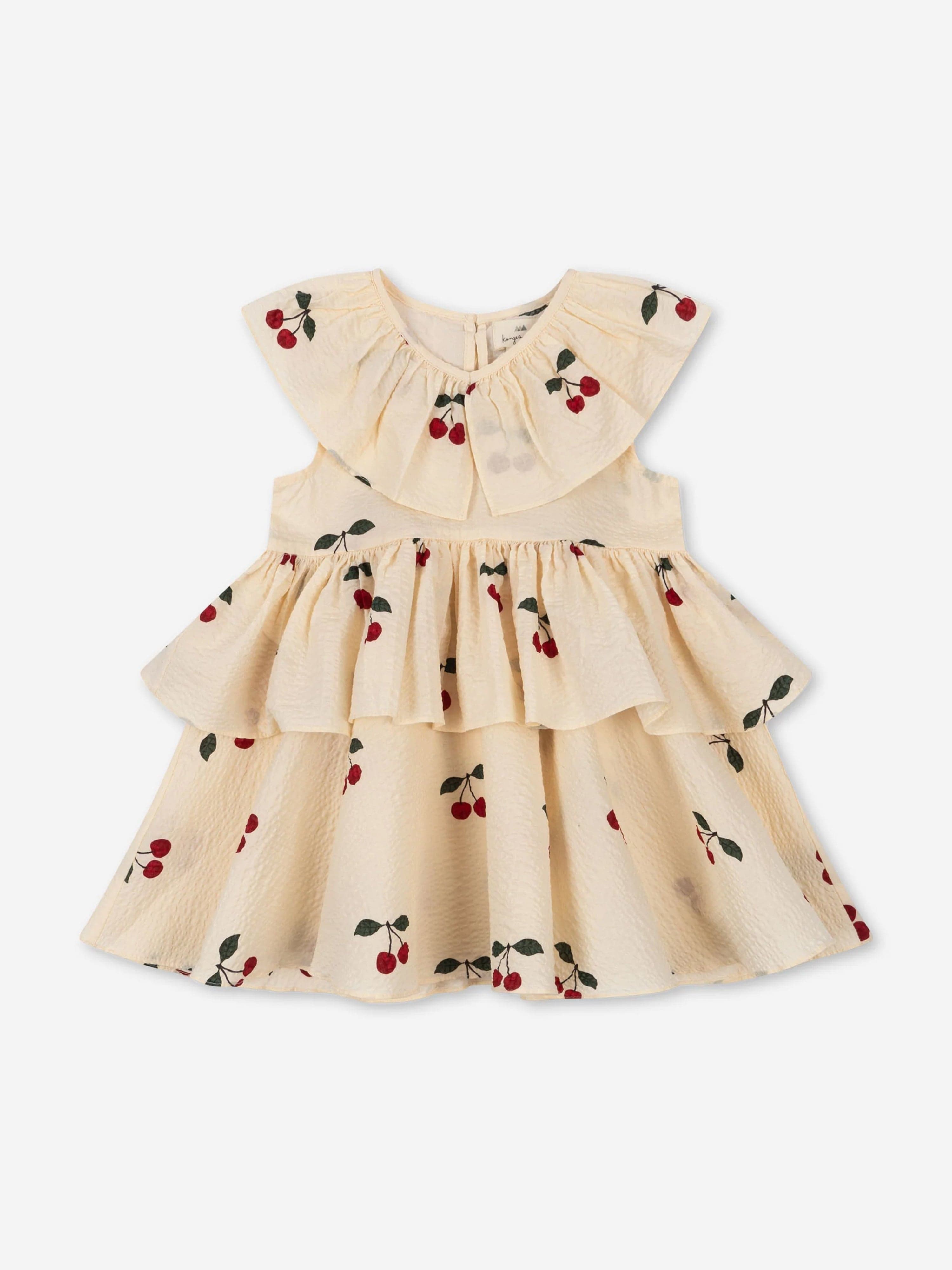 Girls Lunella Cherry Dress in Multicolour