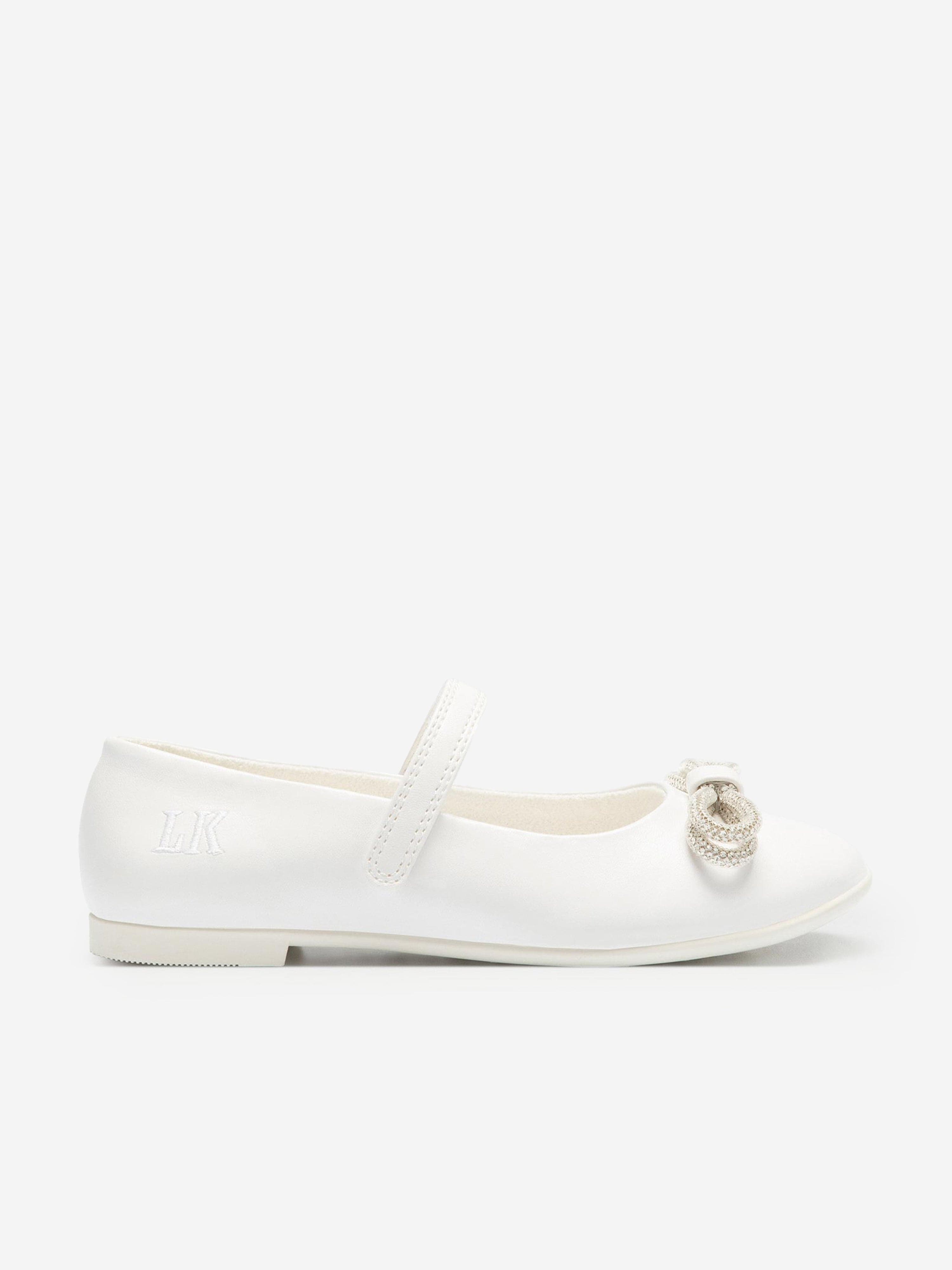 Lelli Kelly Girls Serena Ballerina Pumps in White