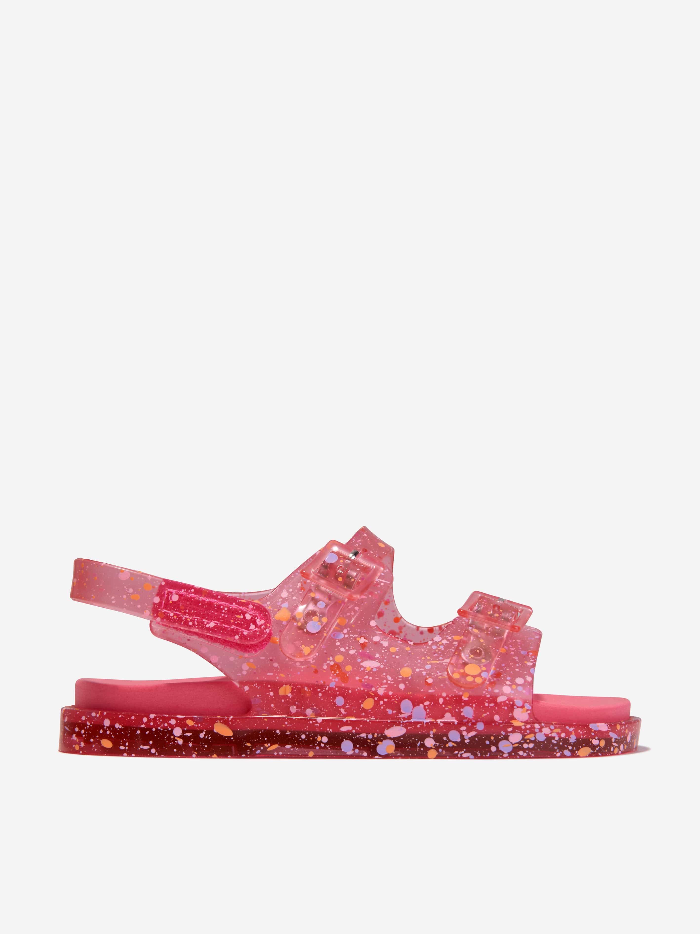 Wide sales jelly sandals