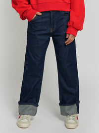 MARNI Kids Regular Fit Jeans in Blue