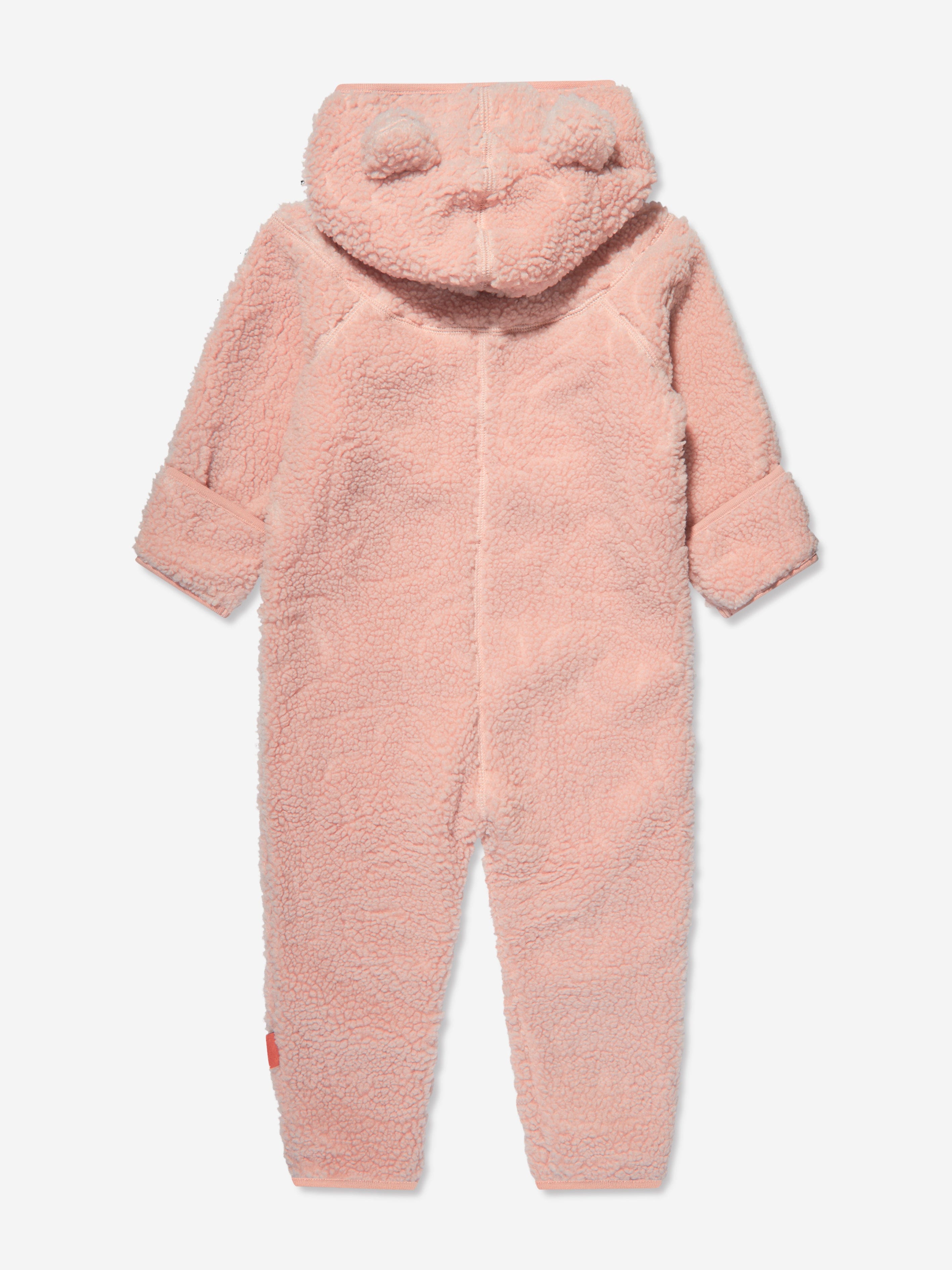 Fleece pramsuit hot sale girl