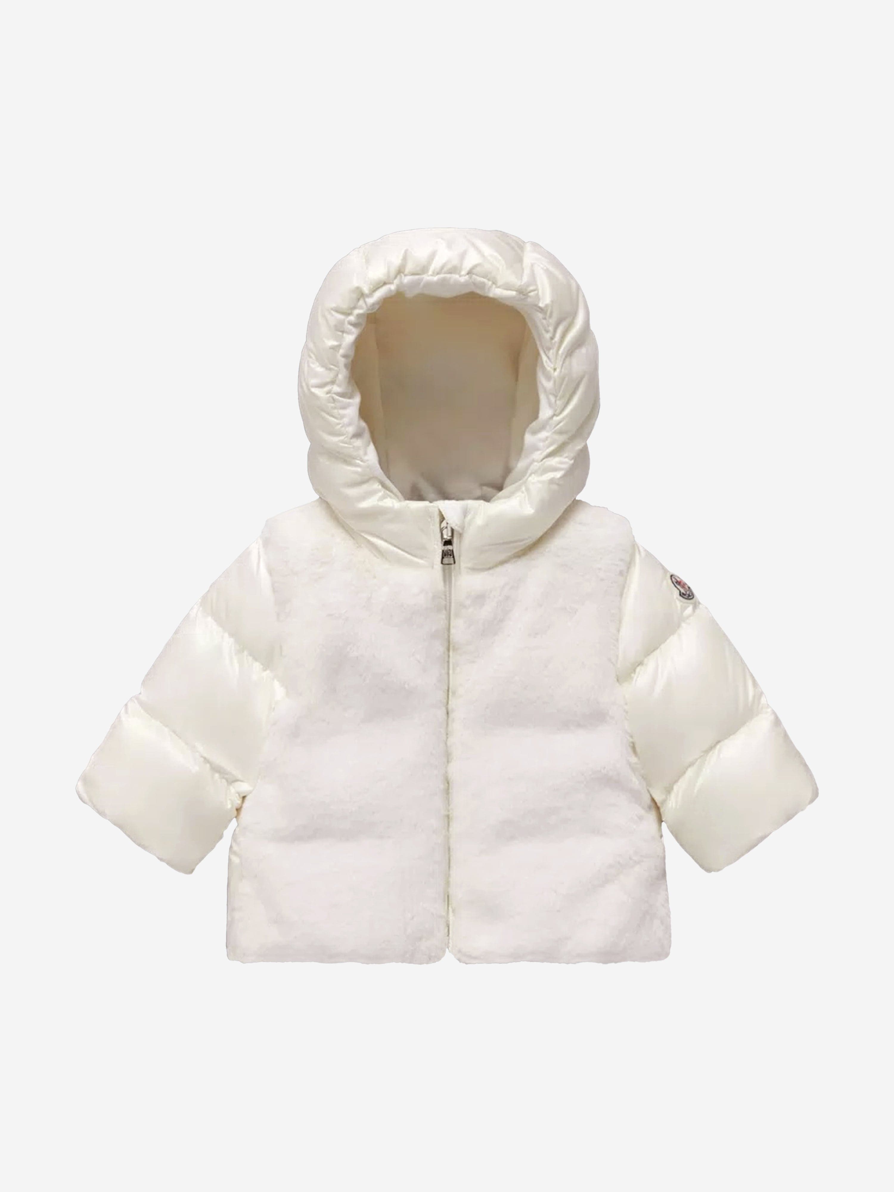 Baby girl moncler store coat with fur