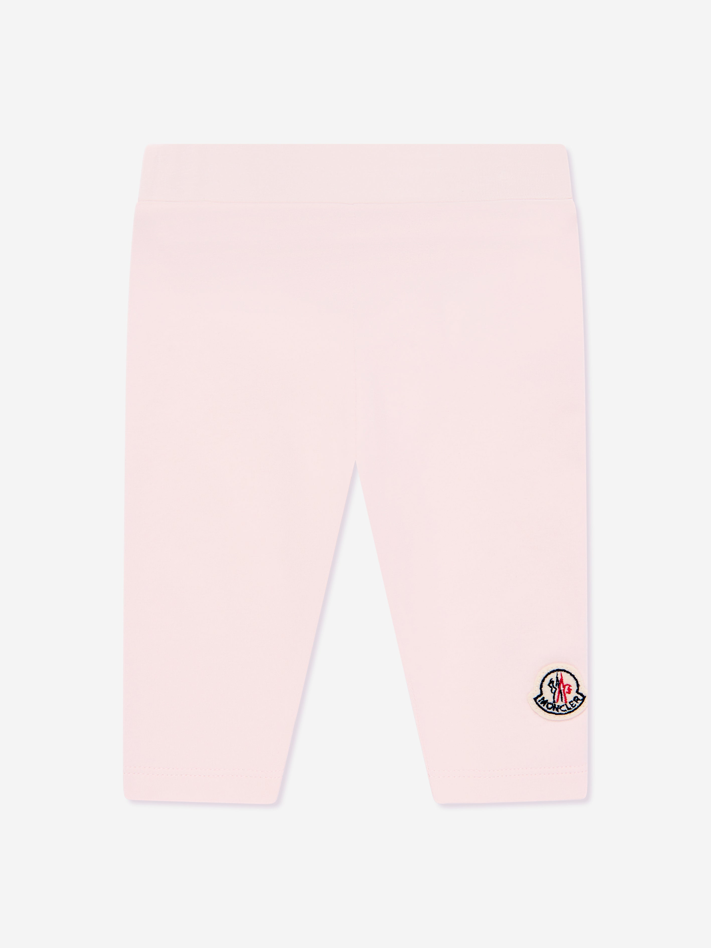 Moncler Enfant Baby Girls Logo Leggings in Pink