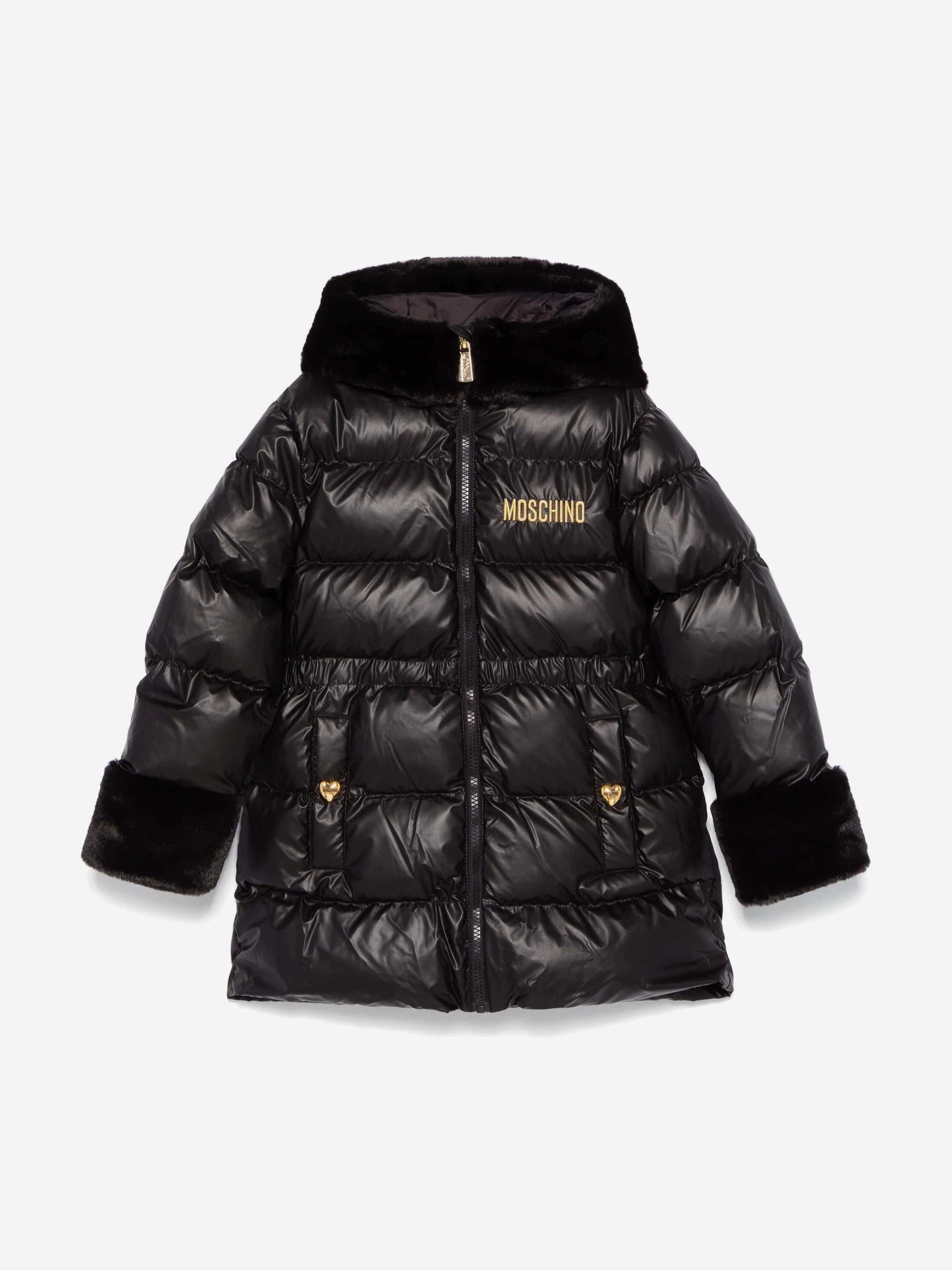 Moschino kids coats best sale