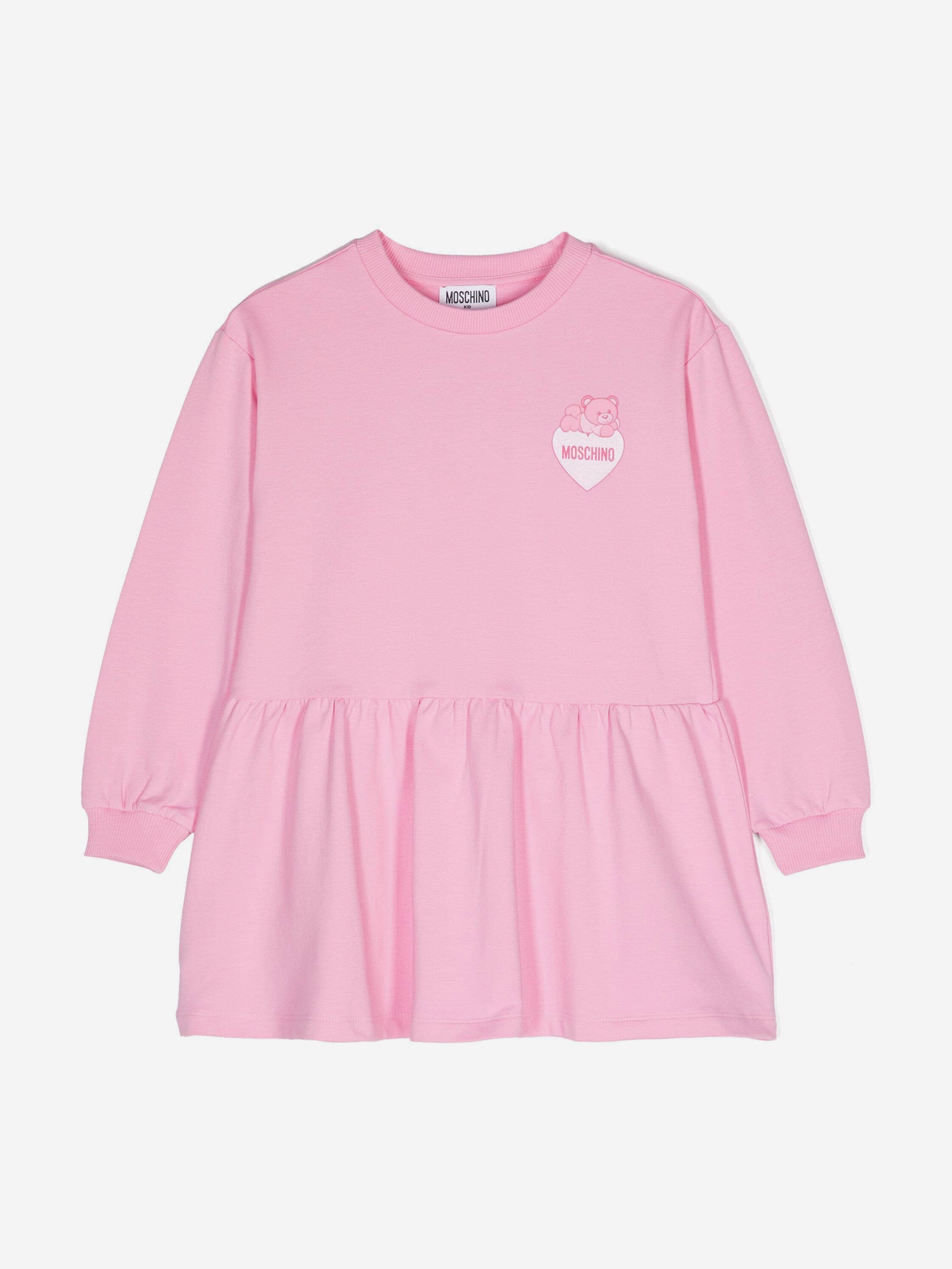 Moschino pink sweater dress hotsell