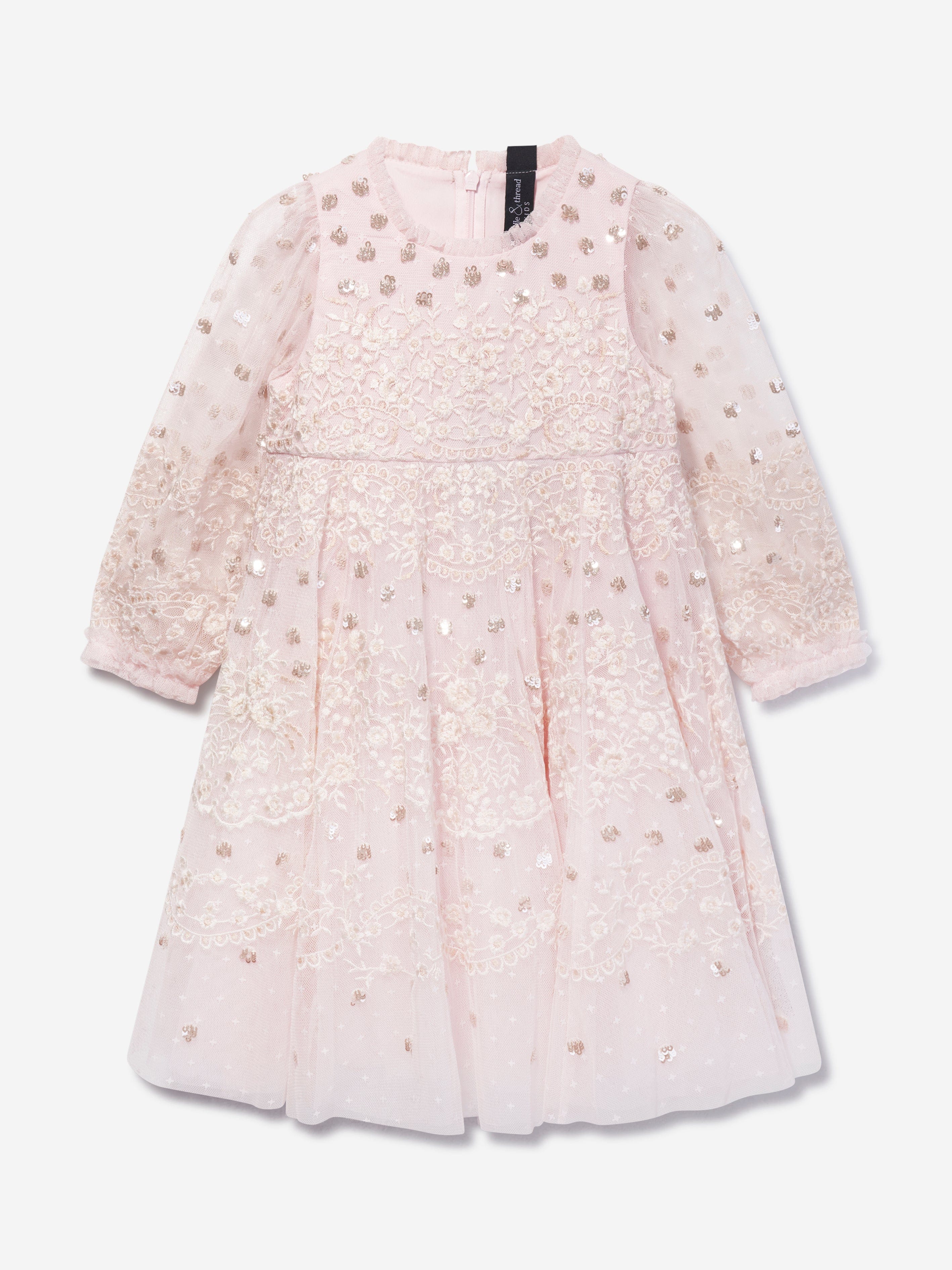 Girls Beatrice Dress in Pink