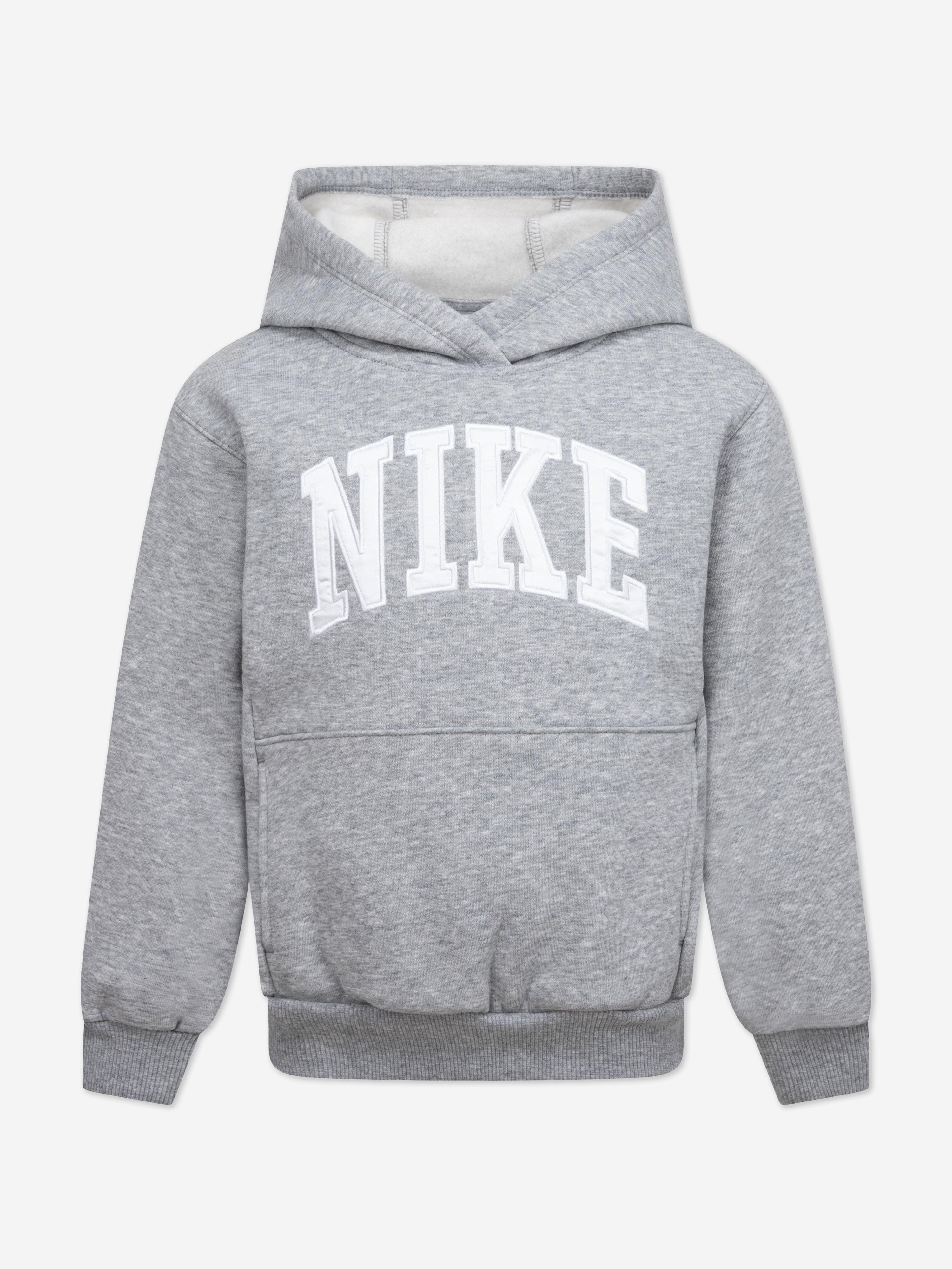 Nike youth club fleece hoodie hotsell