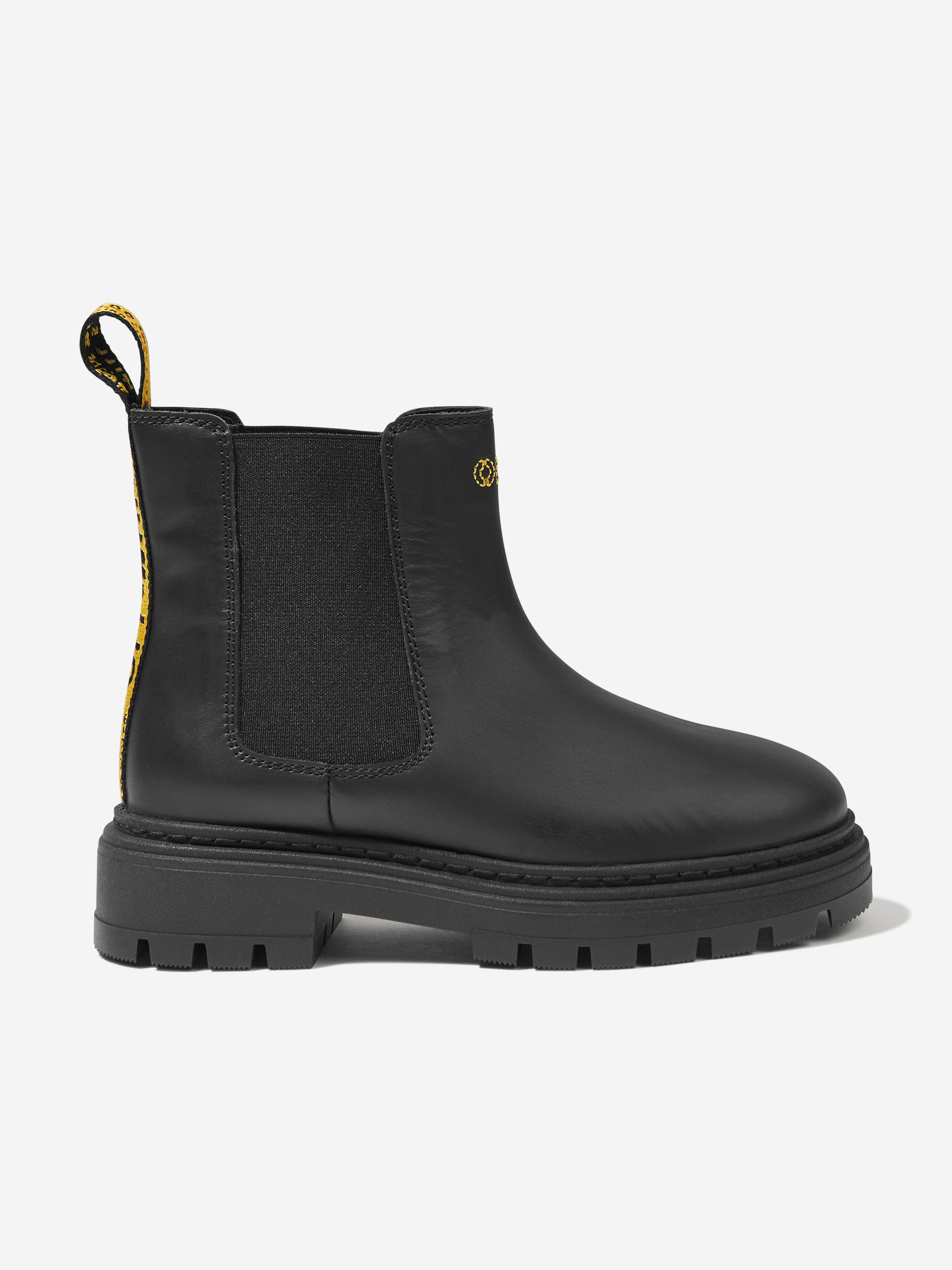 Boys leather sale chelsea boots