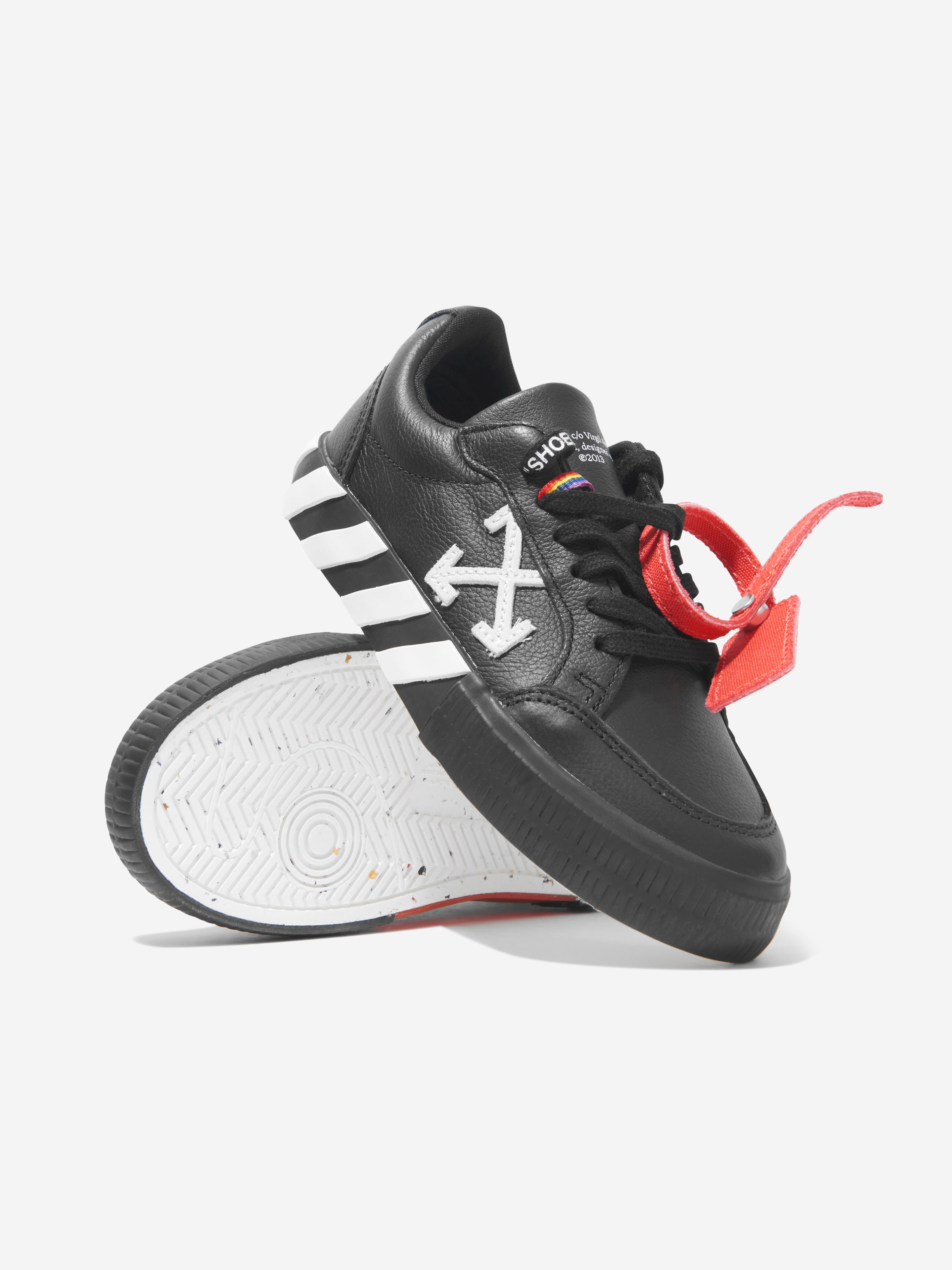 Kids' Stormy Lace-Up Performance Sneakers - All in Motion Black