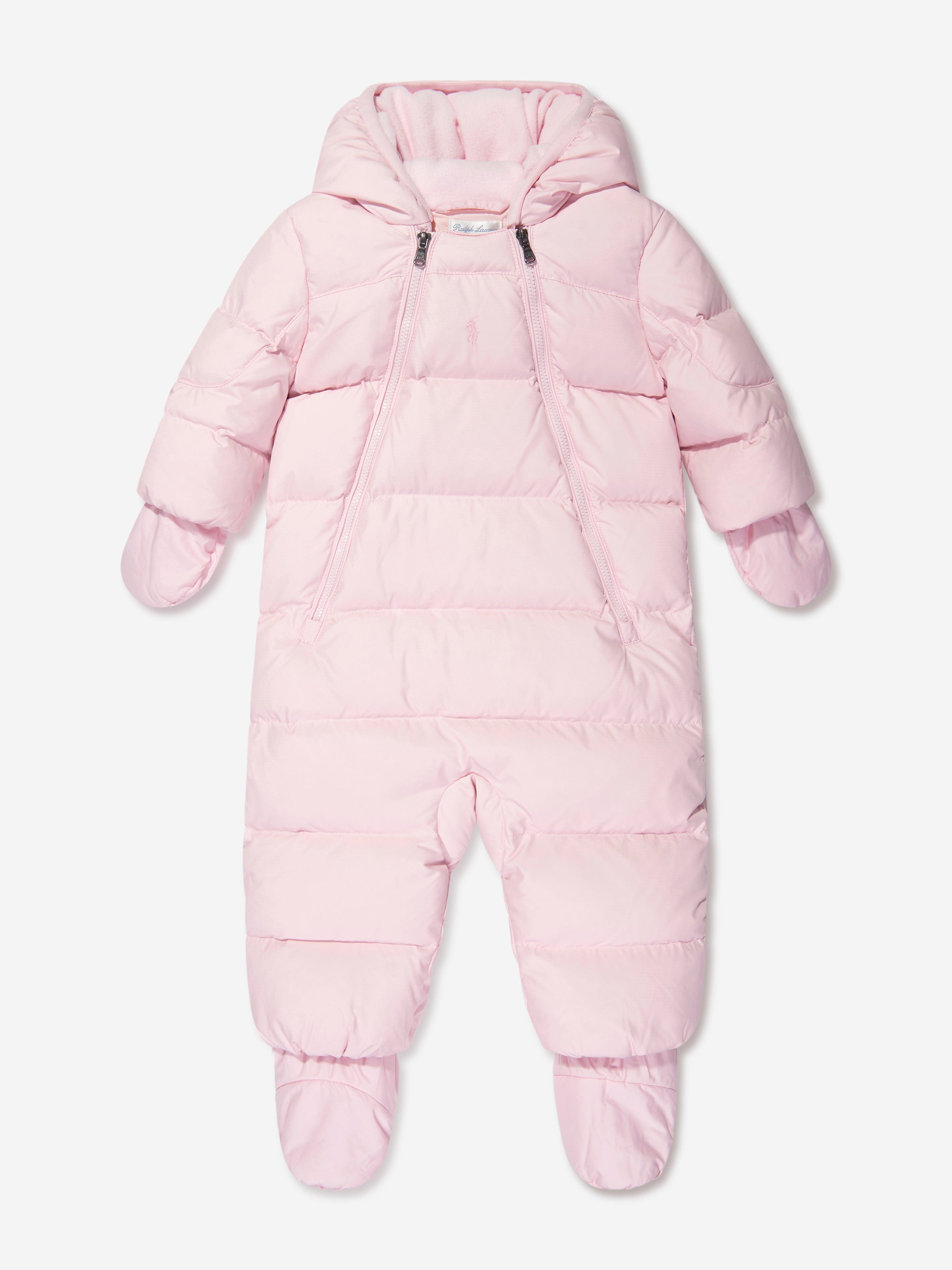 Ralph lauren snowsuit baby on sale girl